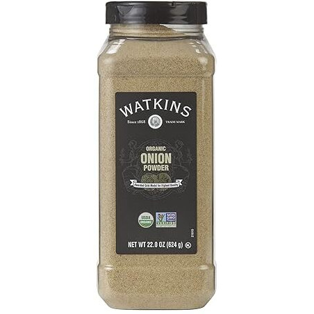 Watkins Gourmet Spice, Organic Onion Powder, Bulk Food Service Size, 22 Oz (Pack Of 1)