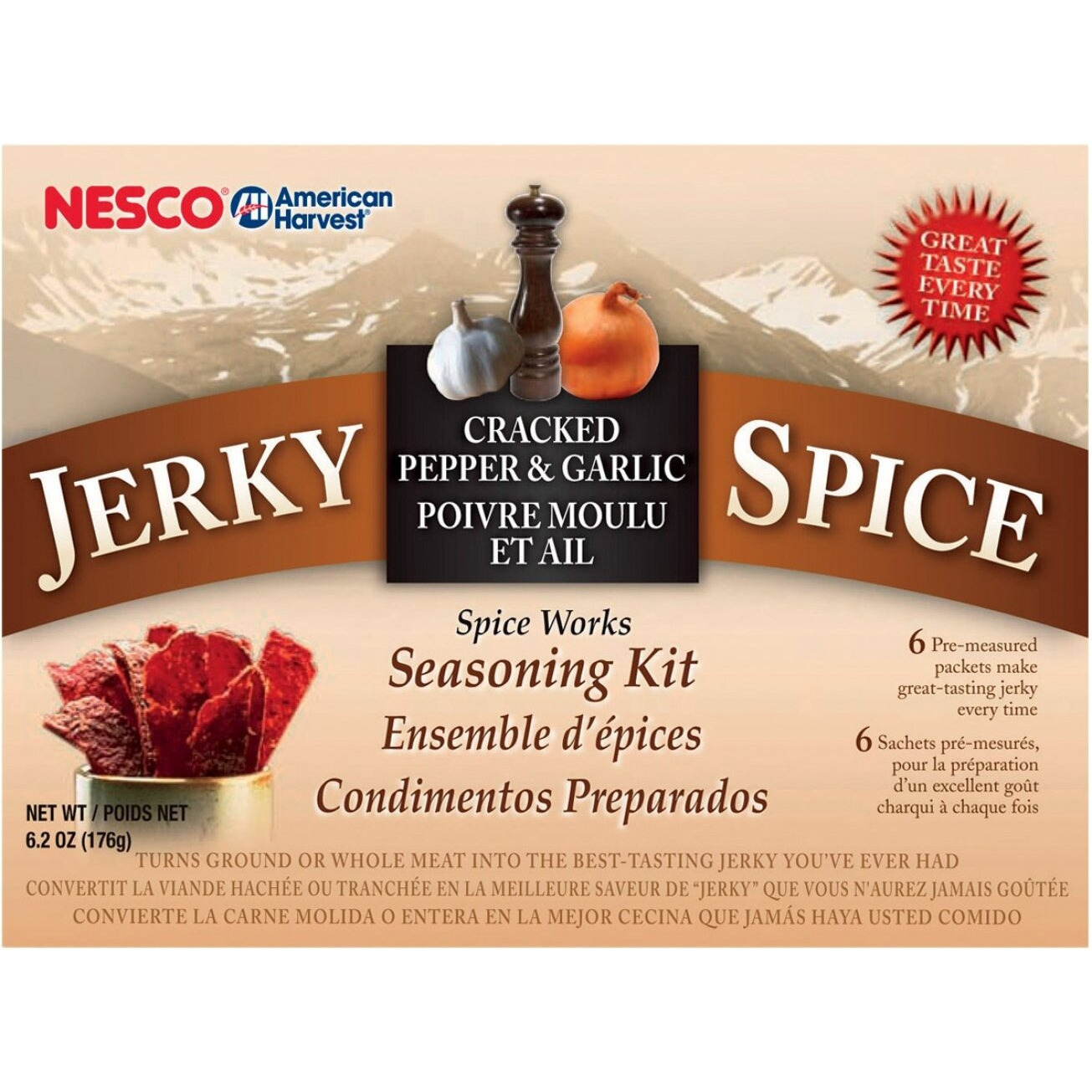 Jerky Spice Pep/Garlc (Pack Of 1)