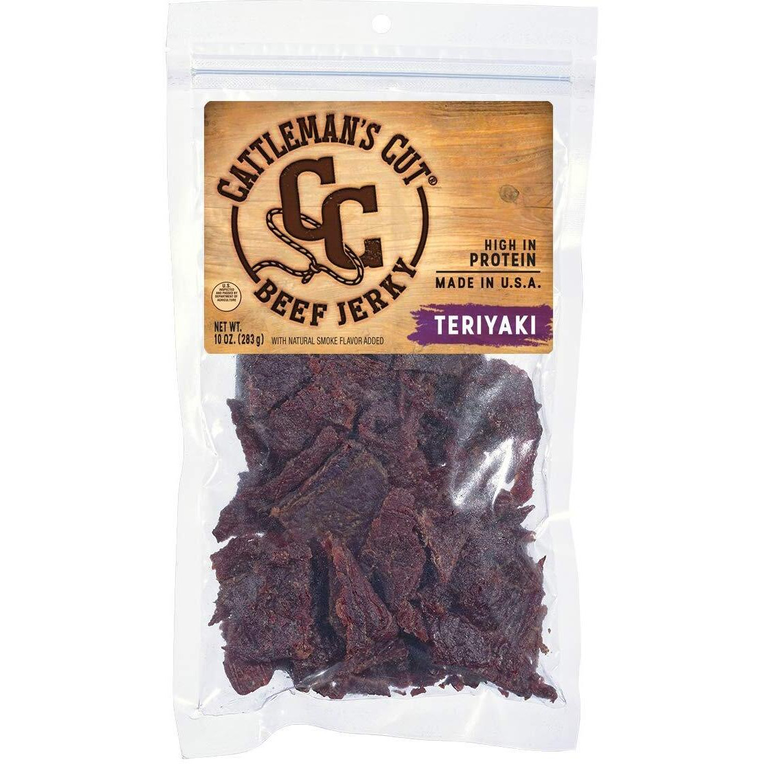 Beef Jerky Teriyaki 10Oz (Pack Of 6)