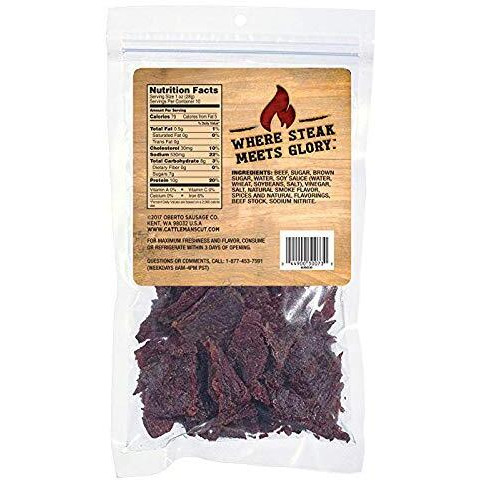 Beef Jerky Teriyaki 10Oz (Pack Of 6)