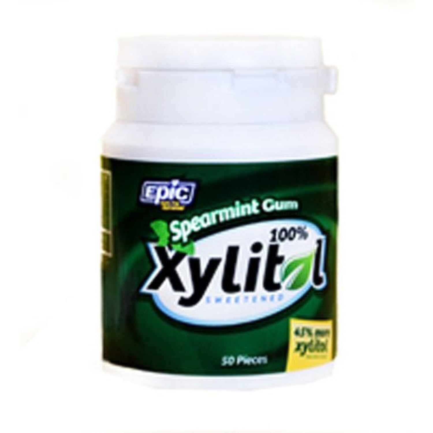 Epic Dental Xylitol Gum Spearmint (1X50 Ct)