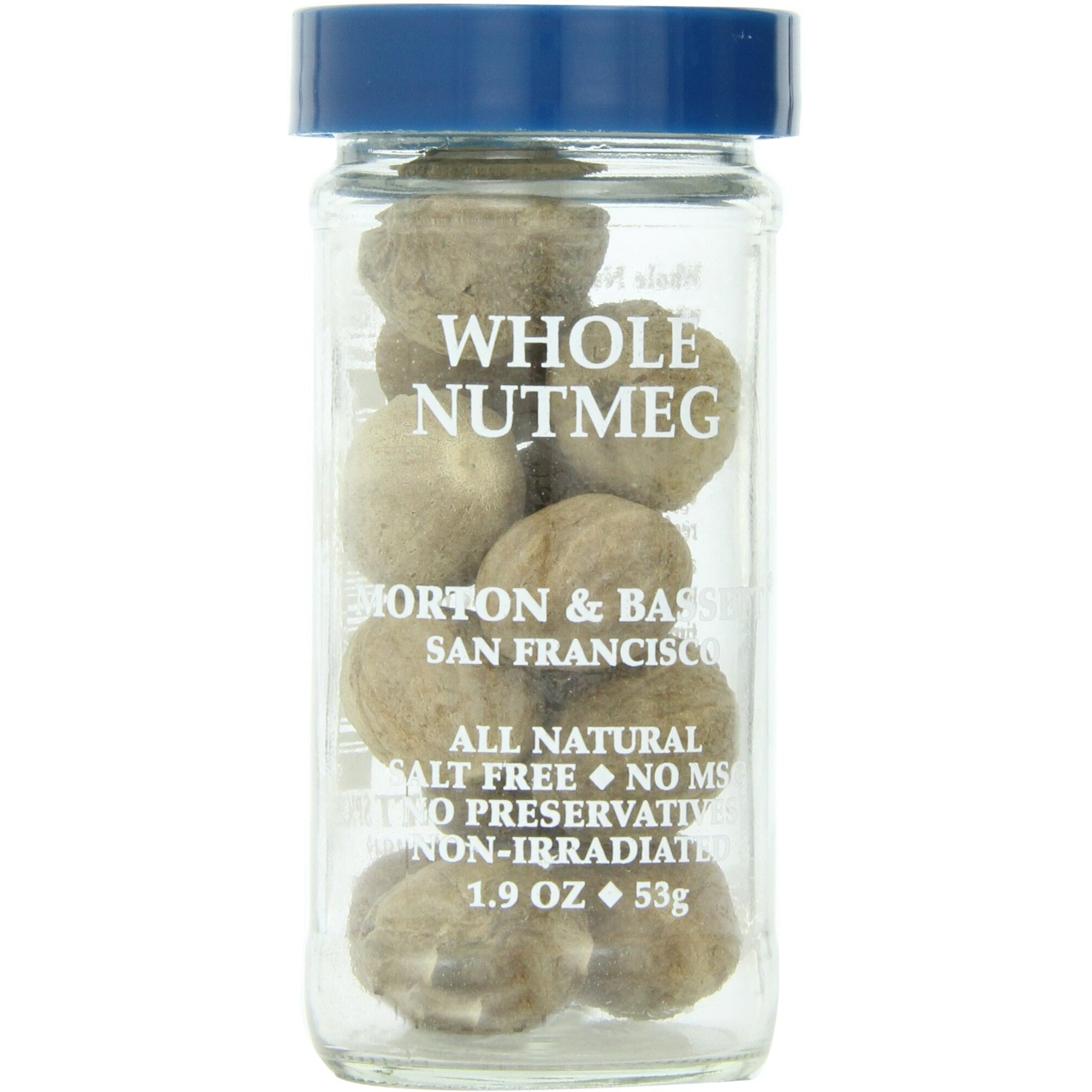 Morton & Bassett Whole Nutmeg Jars (3X1.9Oz)