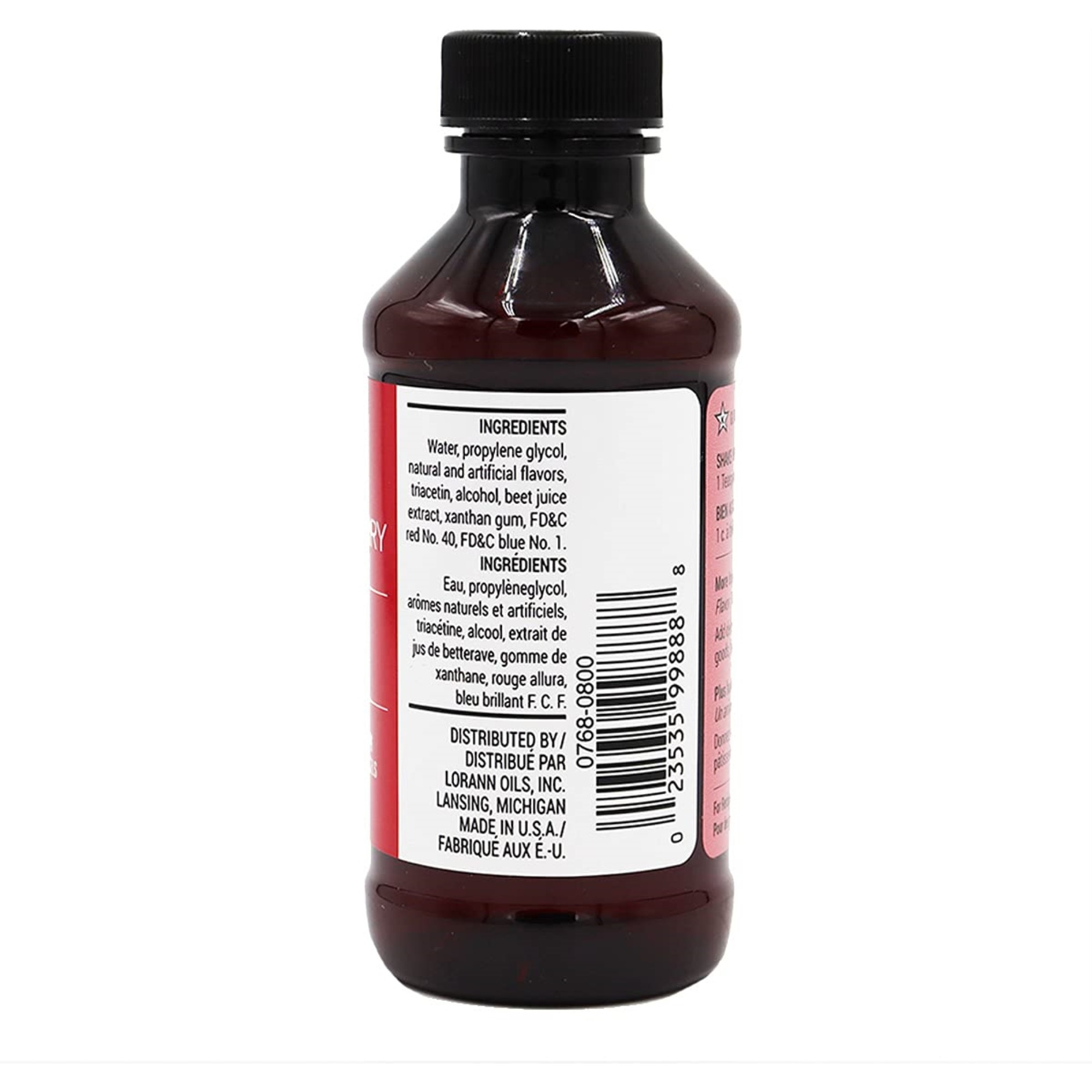 Lorann Strawberry Bakery Emulsion, 4 Ounce Bottle