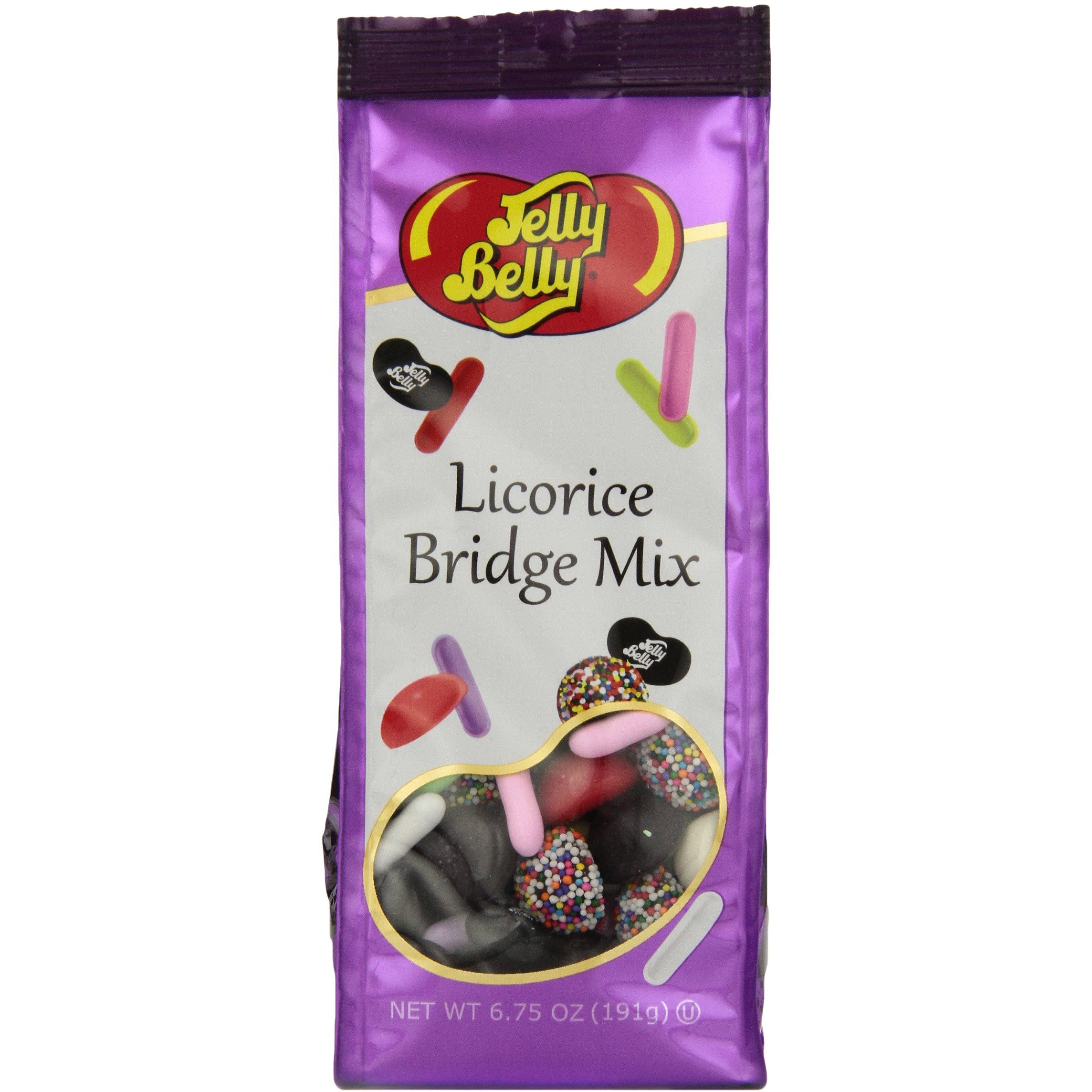 Jelly Belly Gift Bag, Licorice Bridge Mix, 6.75 Oz.