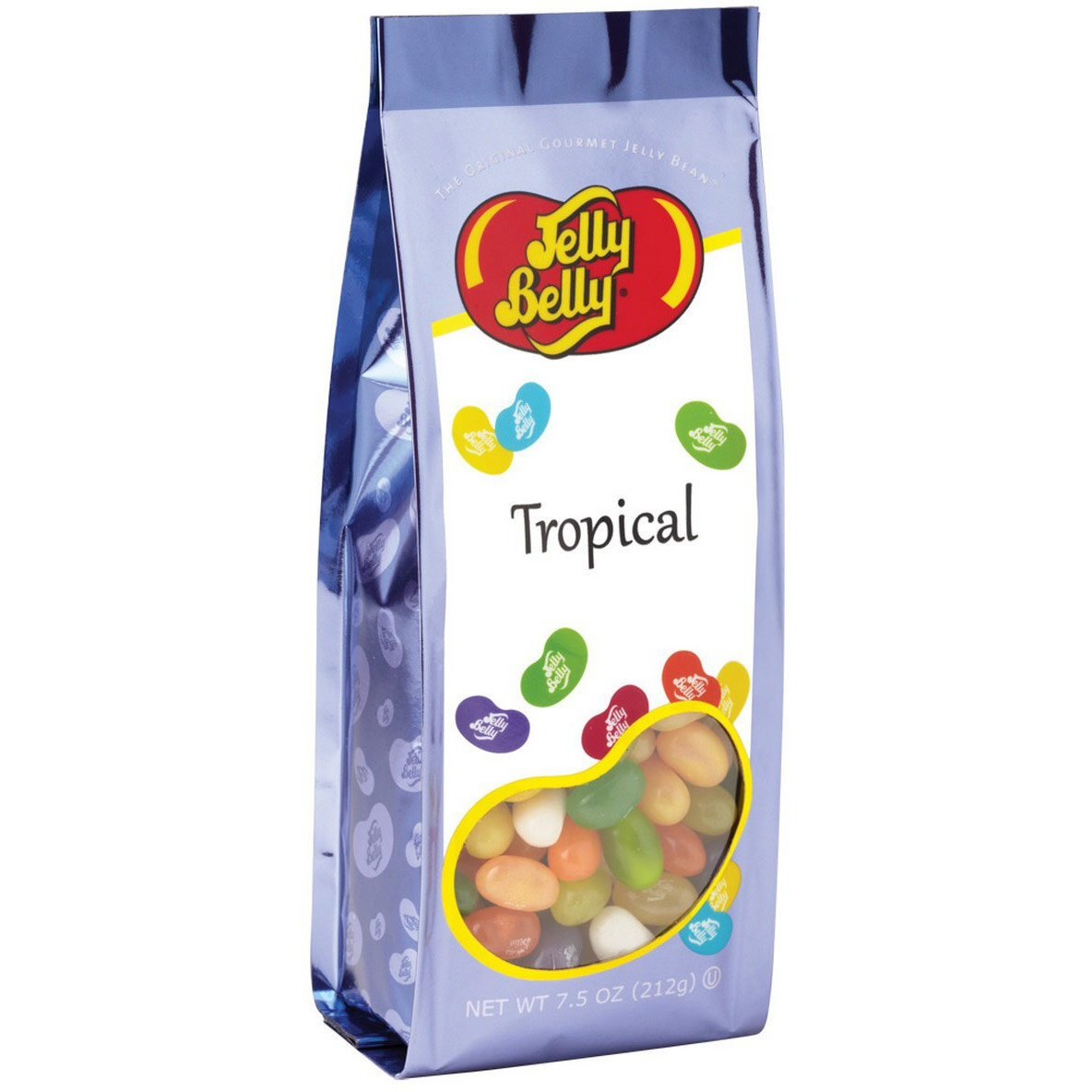Jelly Belly Candy Gift Bag, Tropical, 7.5 Oz