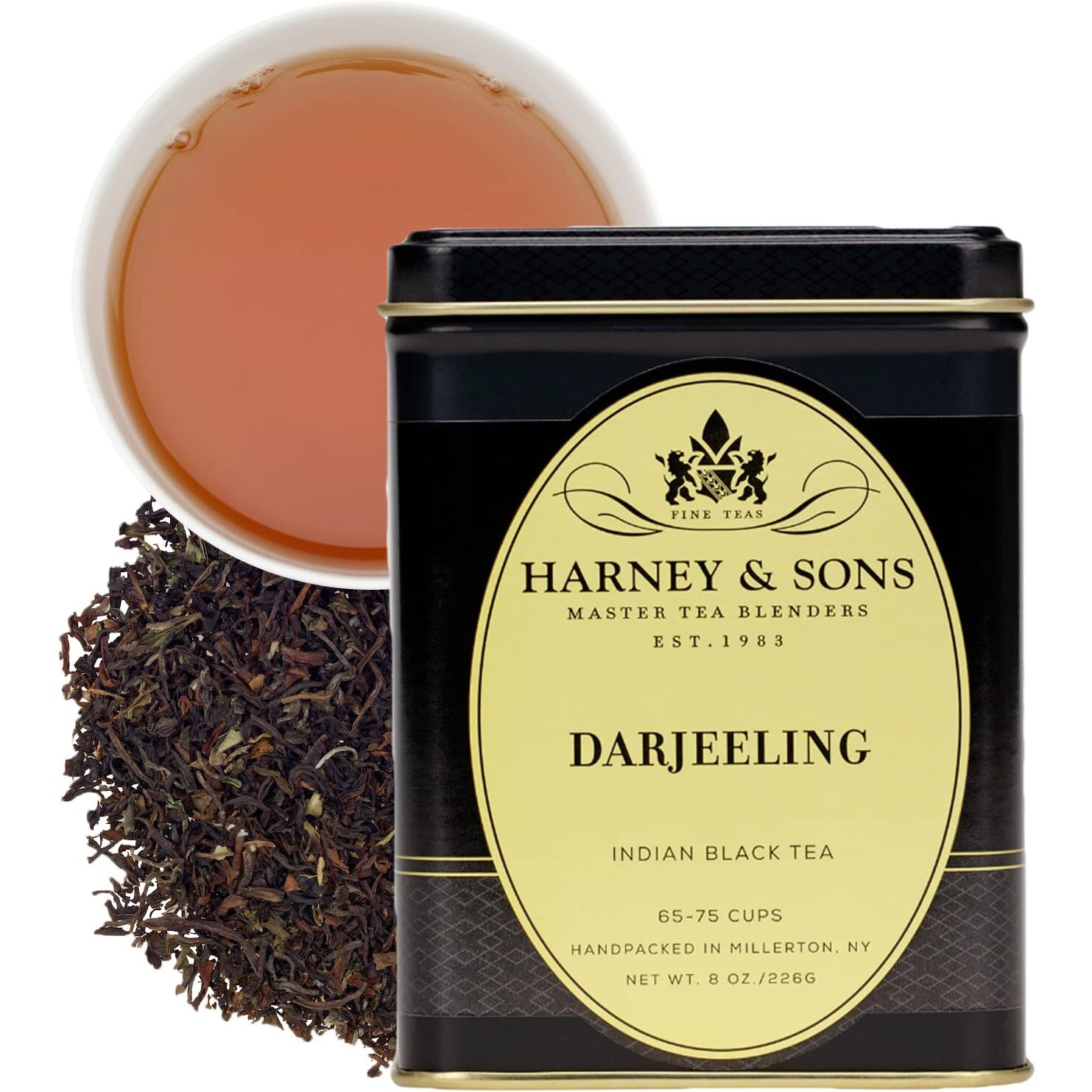 Harney & Sons Loose Leaf Black Tea, Darjeeling 8 Ounce