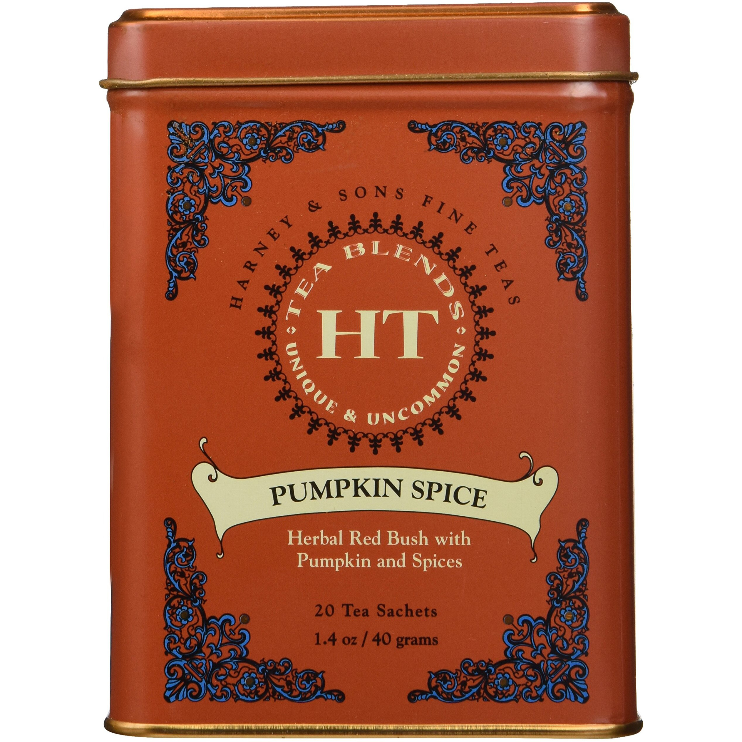 Harney & Sons Fine Teas Pumpkin Spice Tin- 20 Sachets
