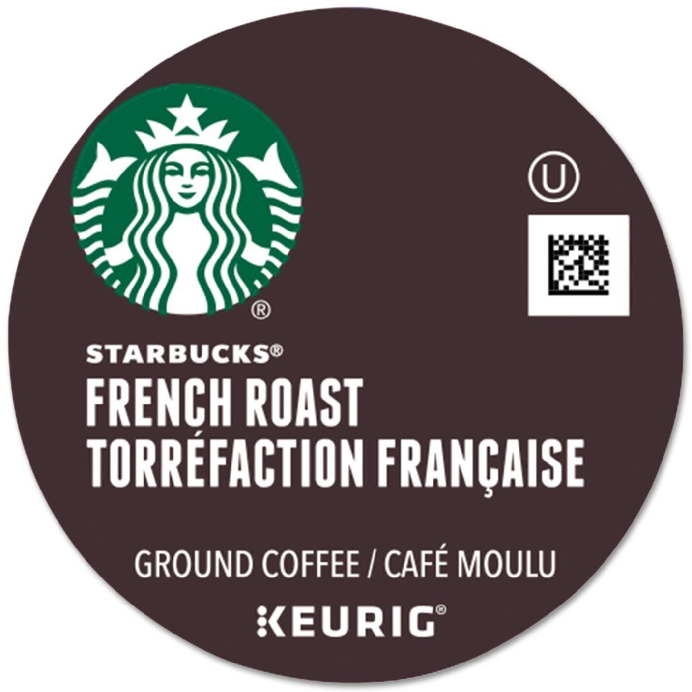 Starbucks Coffee K-Cup Pods, French Roast, Dark Roast Coffee, Notes Of Dark Caramel & Sweet Smoke, Keurig Genuine K-Cup Pods, 24 Ct K-Cups/Box (Pack Of 4 Boxes)