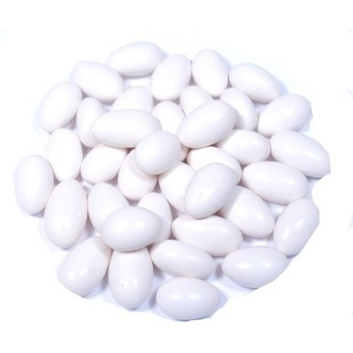 White Jordan Almonds (5 Pounds)