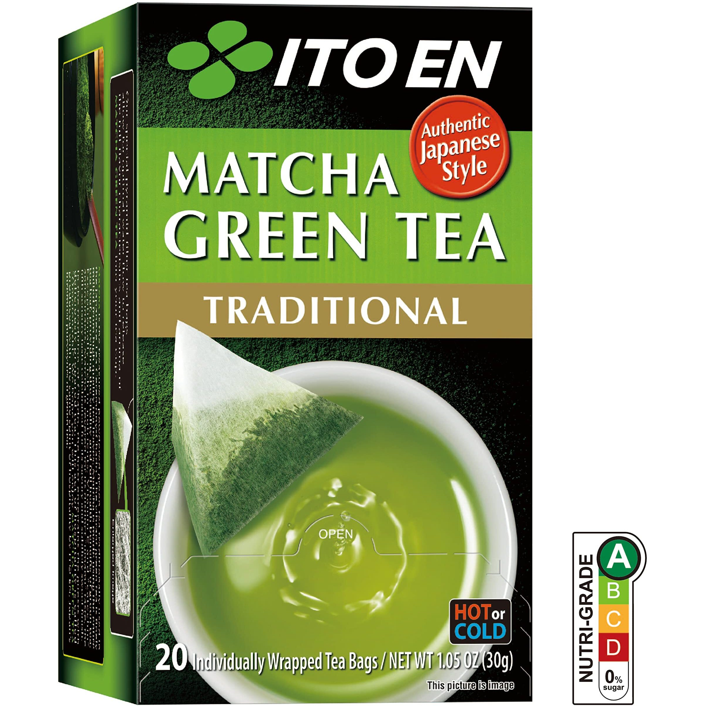 Ito En Matcha Green Tea, Traditional, Tea Bags (20 Count)