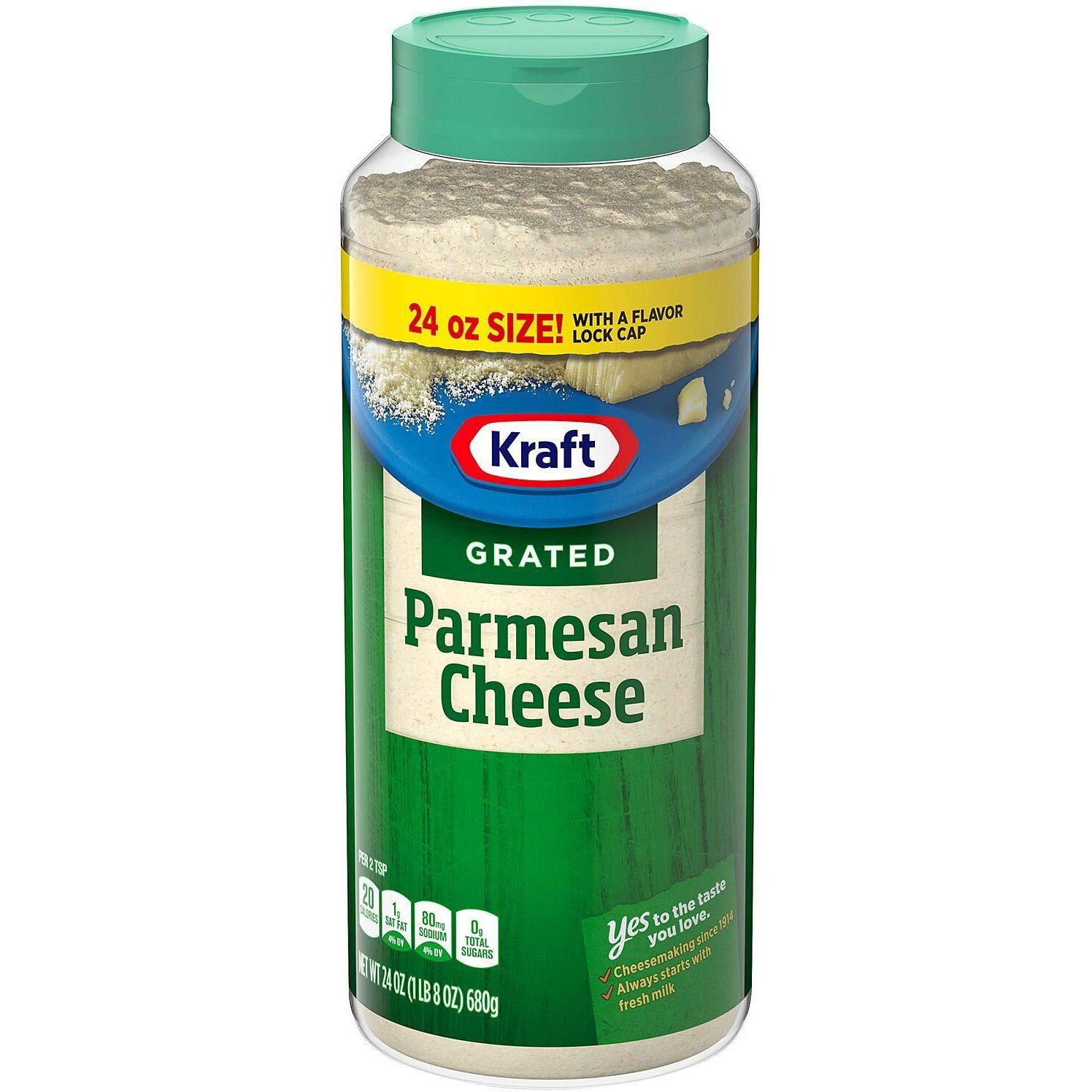Kraft 100% Grated Parmesan Cheese - 24Oz
