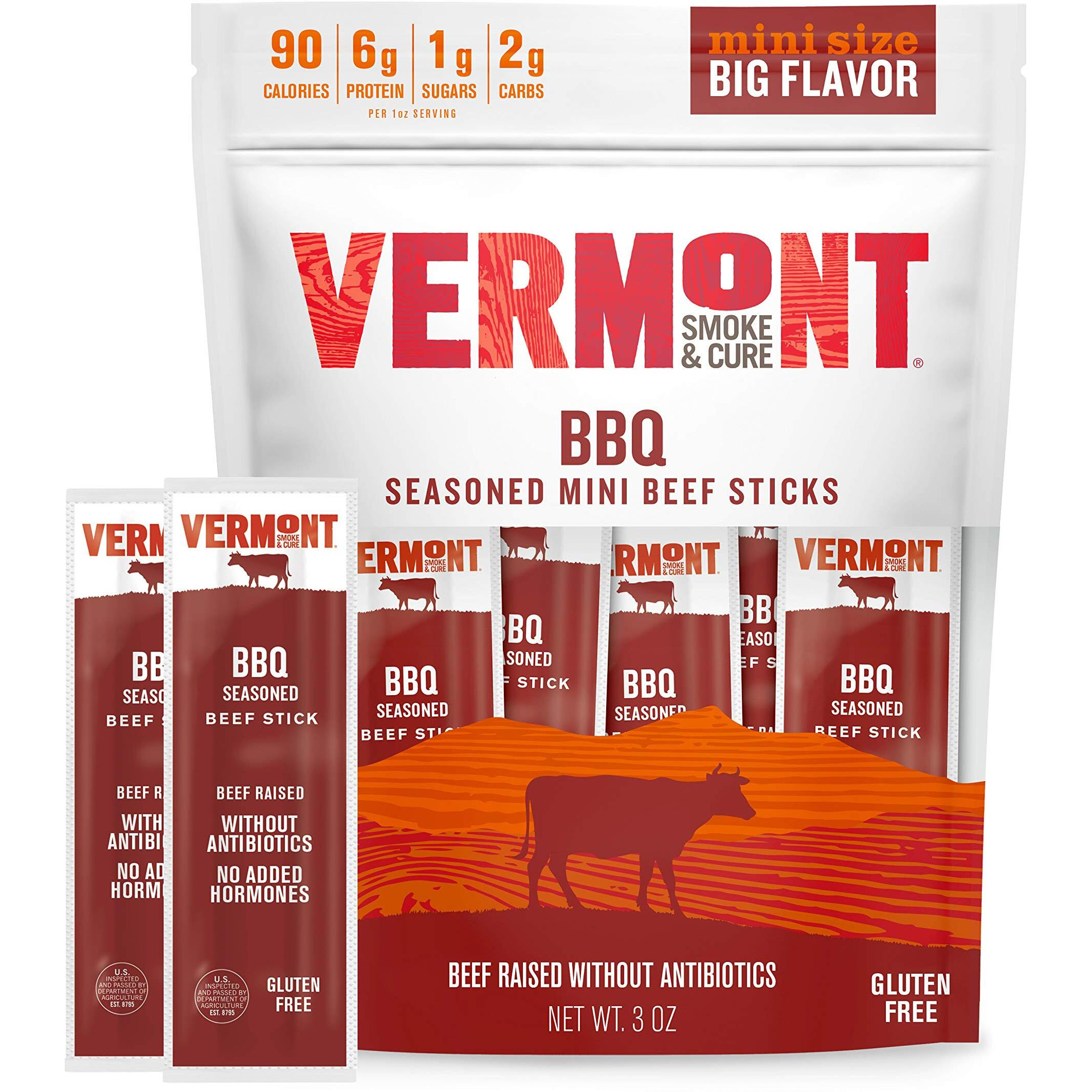 Vermont Smoke & Cure Abf Bbq Beef Sticks, 3 Oz
