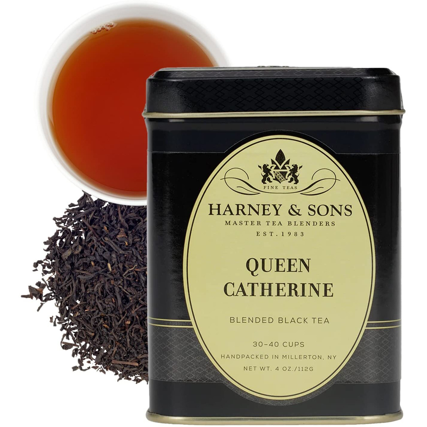 Harney & Sons Loose Leaf Tea, Queen Catherine, 4 Ounce