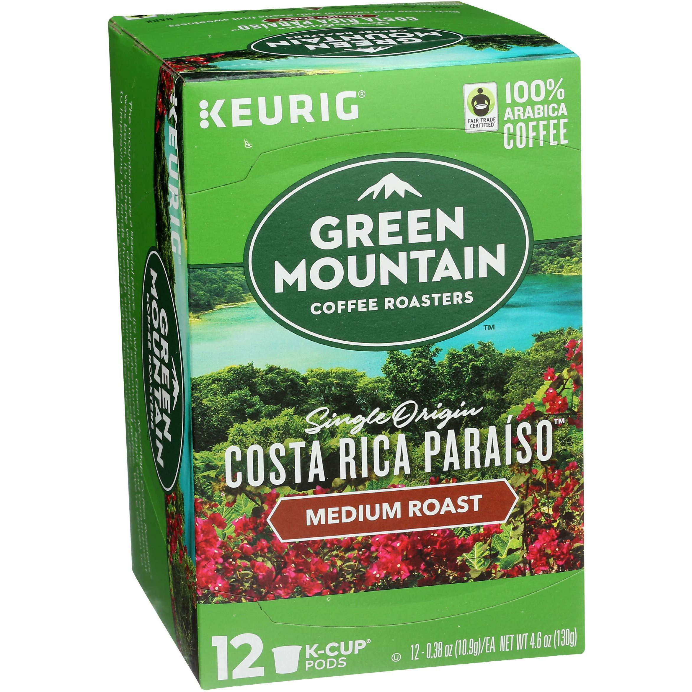 Green Mountain Costa Rica Paraiso K Cup, 12 Ct