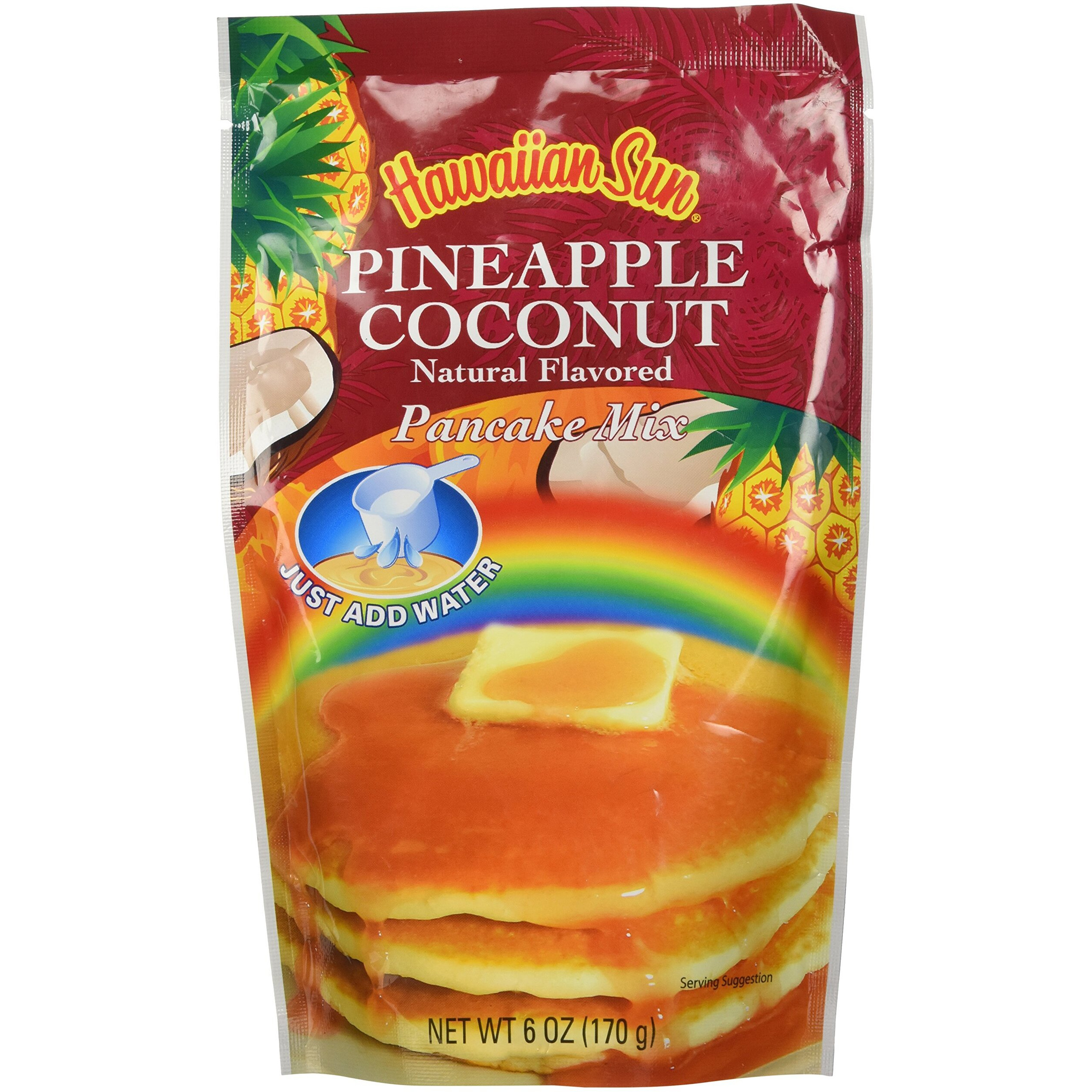 Hawaiian Pineapple Coconut Pancake Mix From Hawaii By Hawaiian Sun