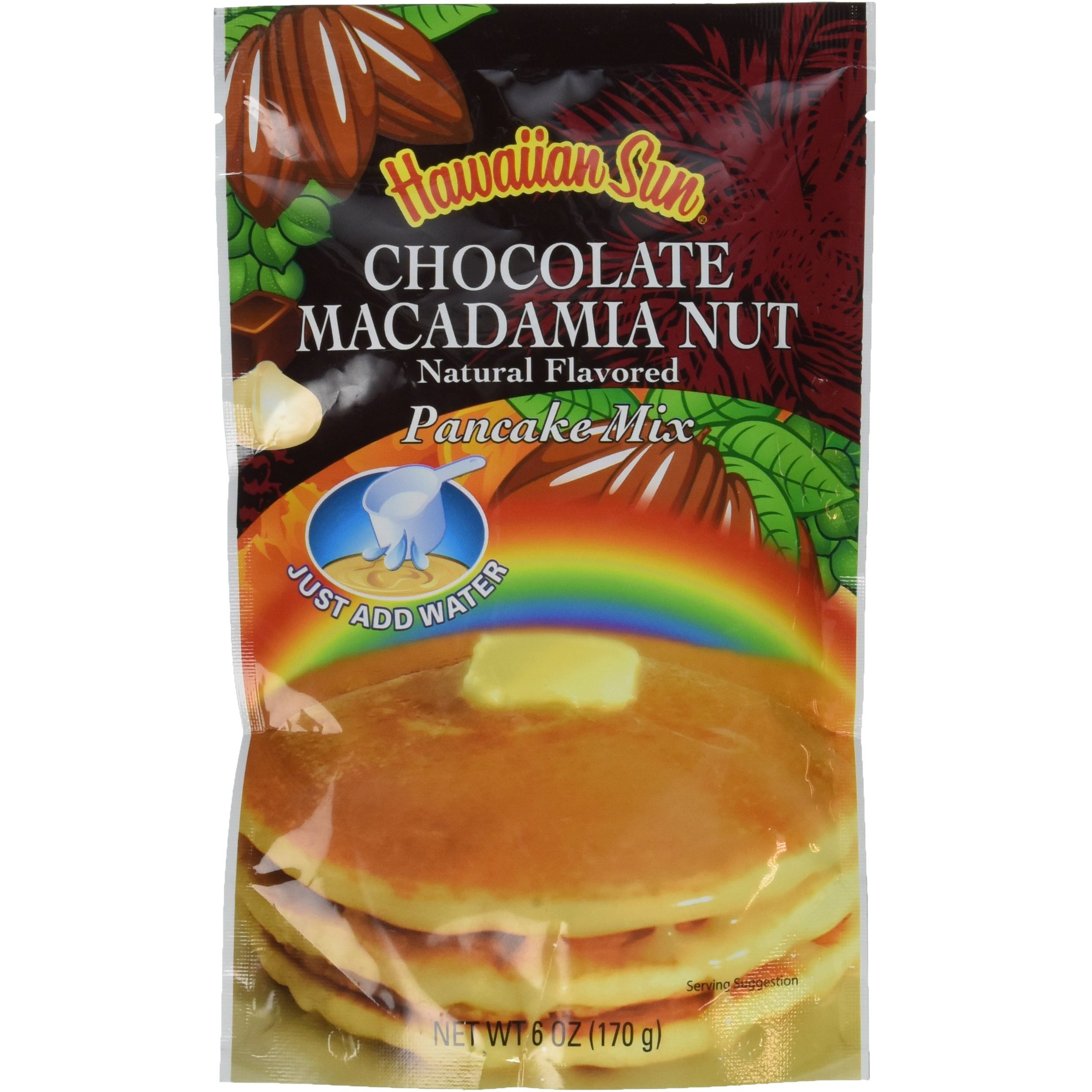 Hawaiian Chocolate Macadamia Nut Pancake Mix From Hawaii