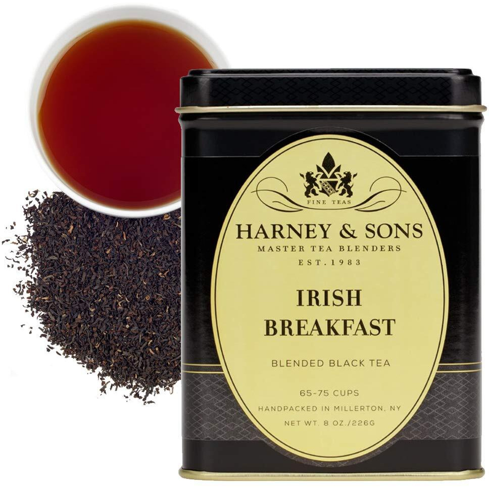 Harney & Sons Irish Breakfast Tea, Loose Tea In 8 Oz Tin
