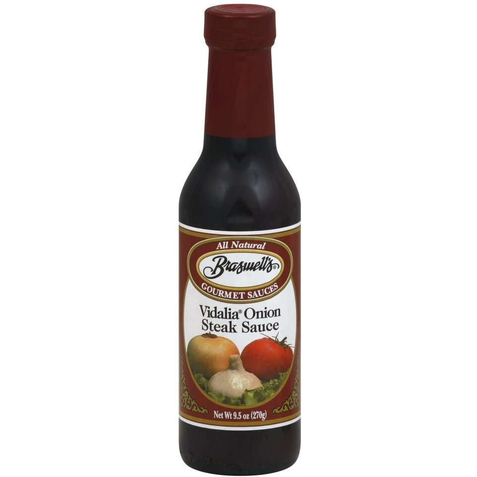 Braswell's Vidalia Onion Steak Sauce 9.5 Oz (Pack Of 2)