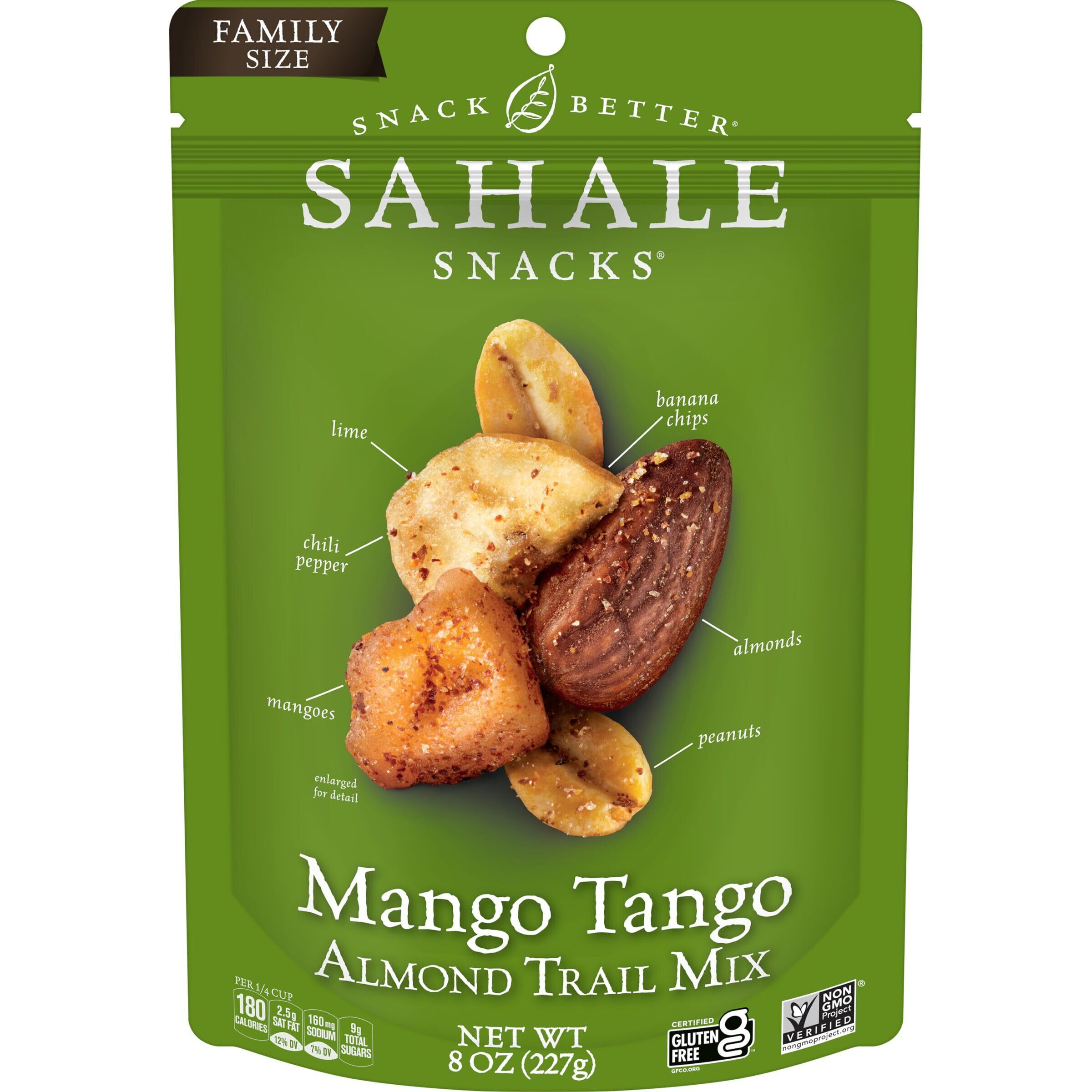 Sahale Snacks Mango Tango Almond Trail Mix, 8 Ounces