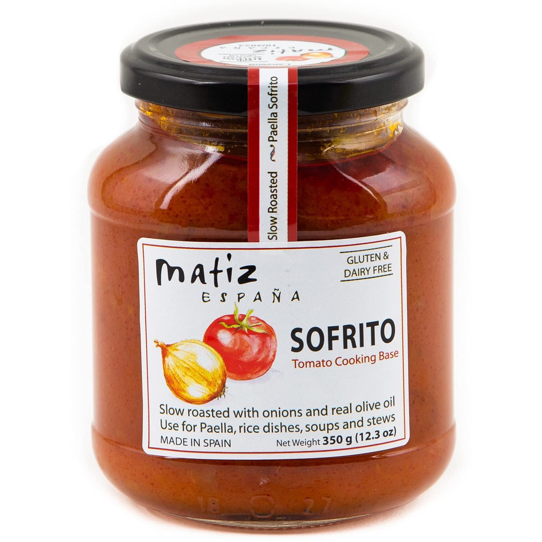 Matiz Sofrito, Traditional Valenciano Paella Base, Family Recipe, 12.3 Ounce