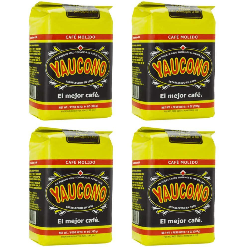 Cafe Yaucono Original Ground Coffee 4 Bags