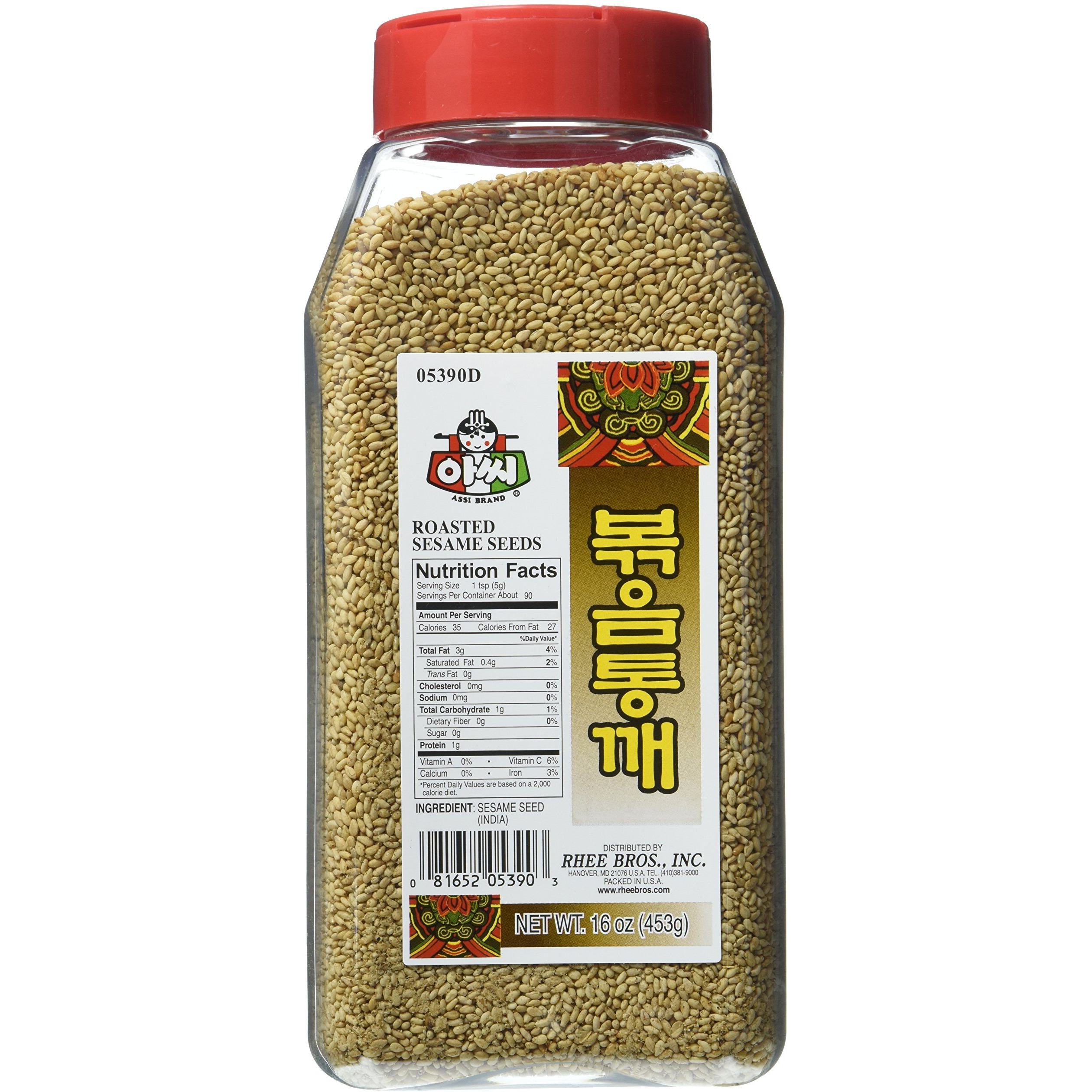Assi Roasted Sesame Seeds, 16 Ounce