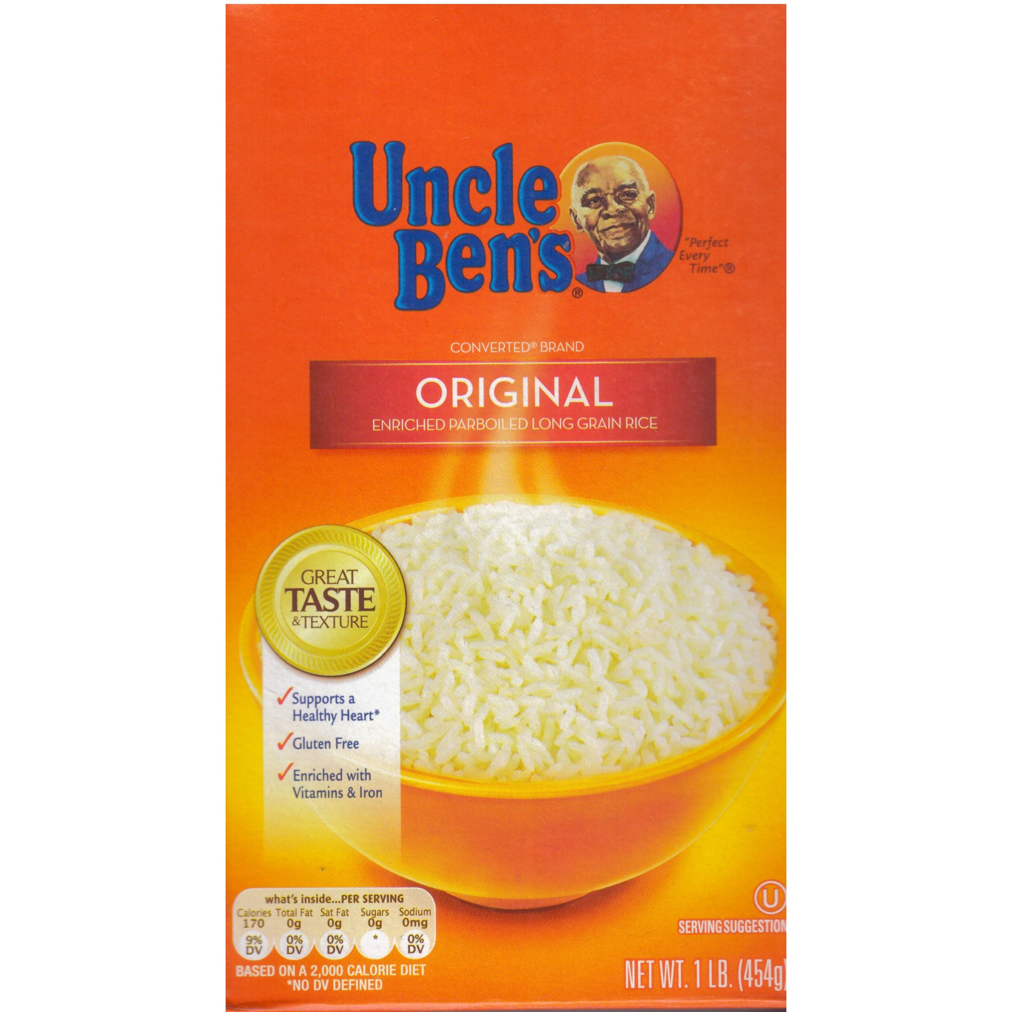 Uncle Ben's Original Converted Enriched Parboiled Long Grain Rice 16 Oz