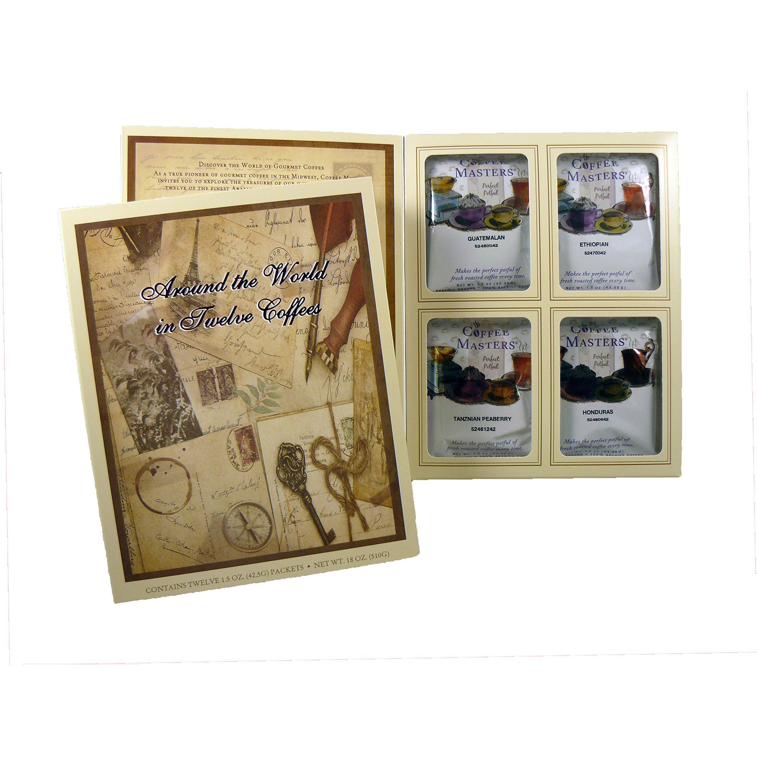 Coffee Masters Around The World In Twelve Coffees, 1.5 Ounce (Pack Of 12)