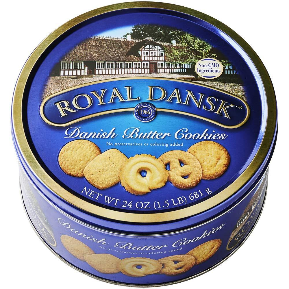 Royal Dansk Danish Butter Cookies, 24 Oz. (Pack Of 1)