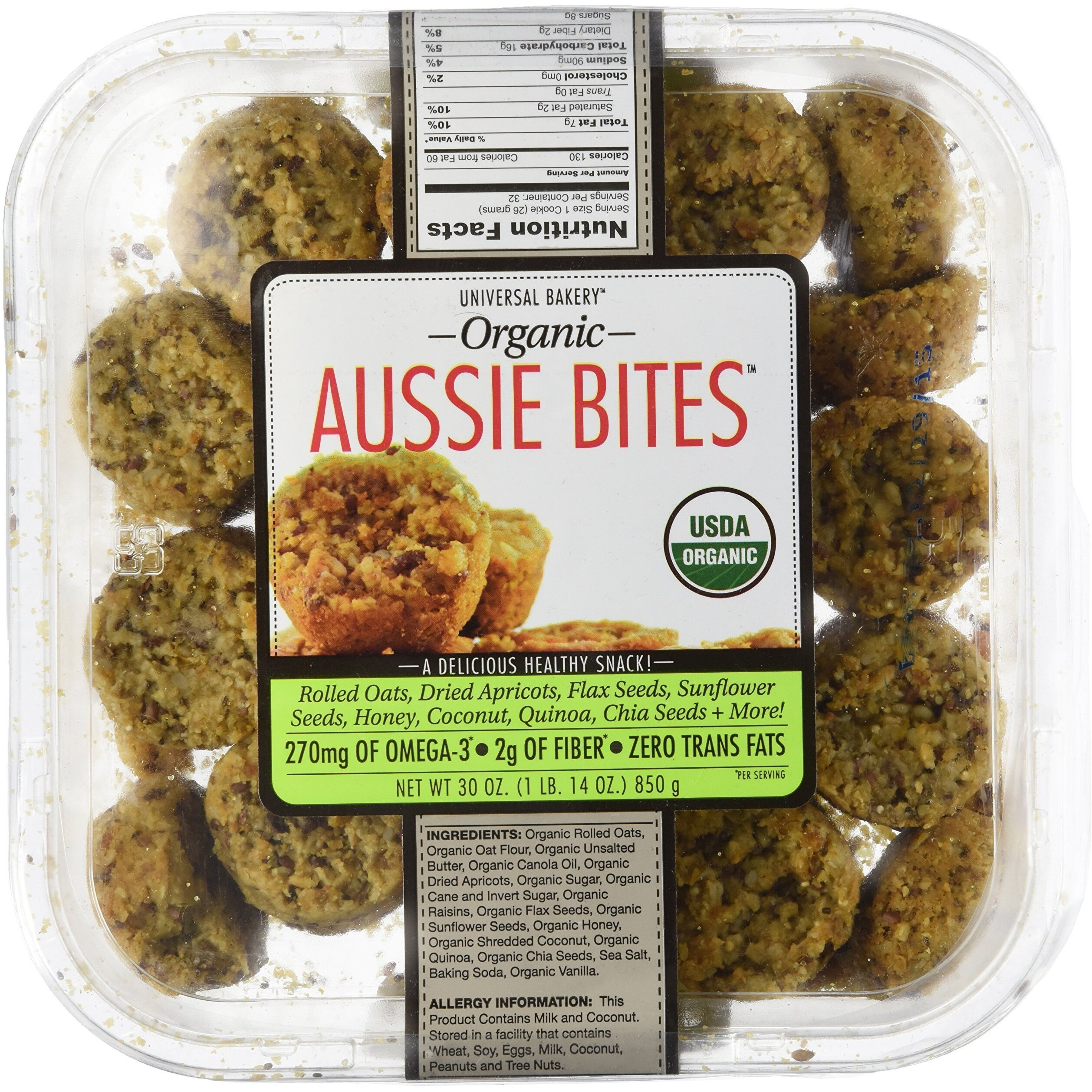 Universal Bakery Organic Aussie Bites