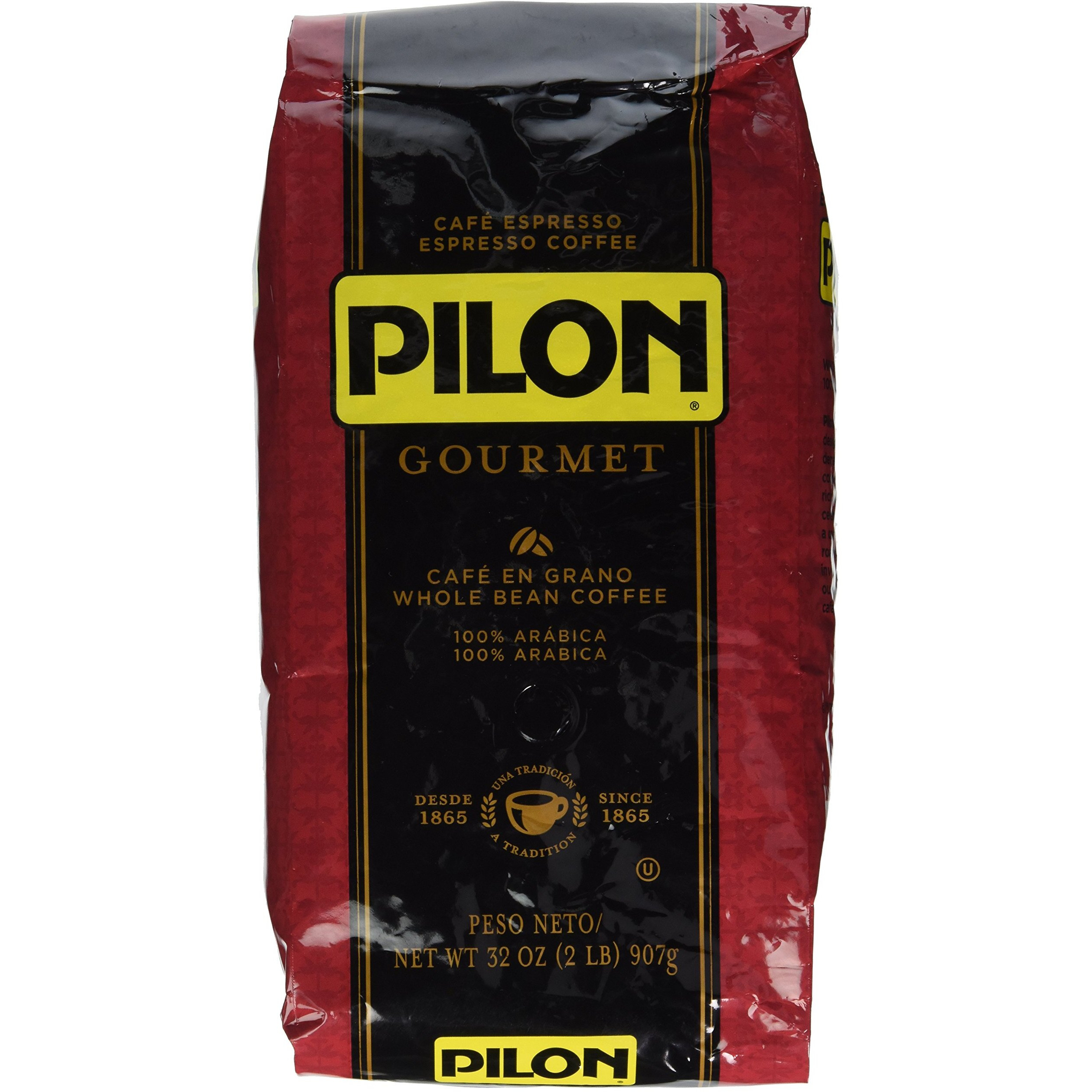 Pilon Whole Bean Restaurant Blend Espresso Coffee, 32 Ounce