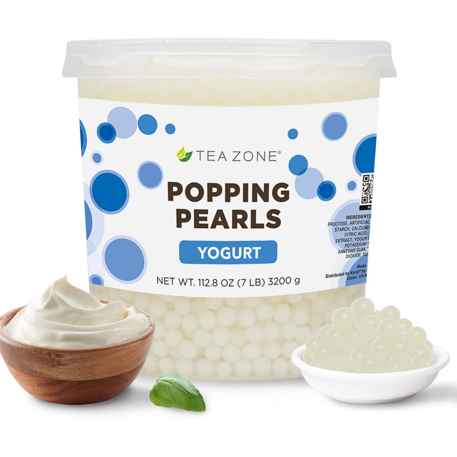 Tea Zone 7 Lb Gourmet-Series Yogurt Popping Pearls