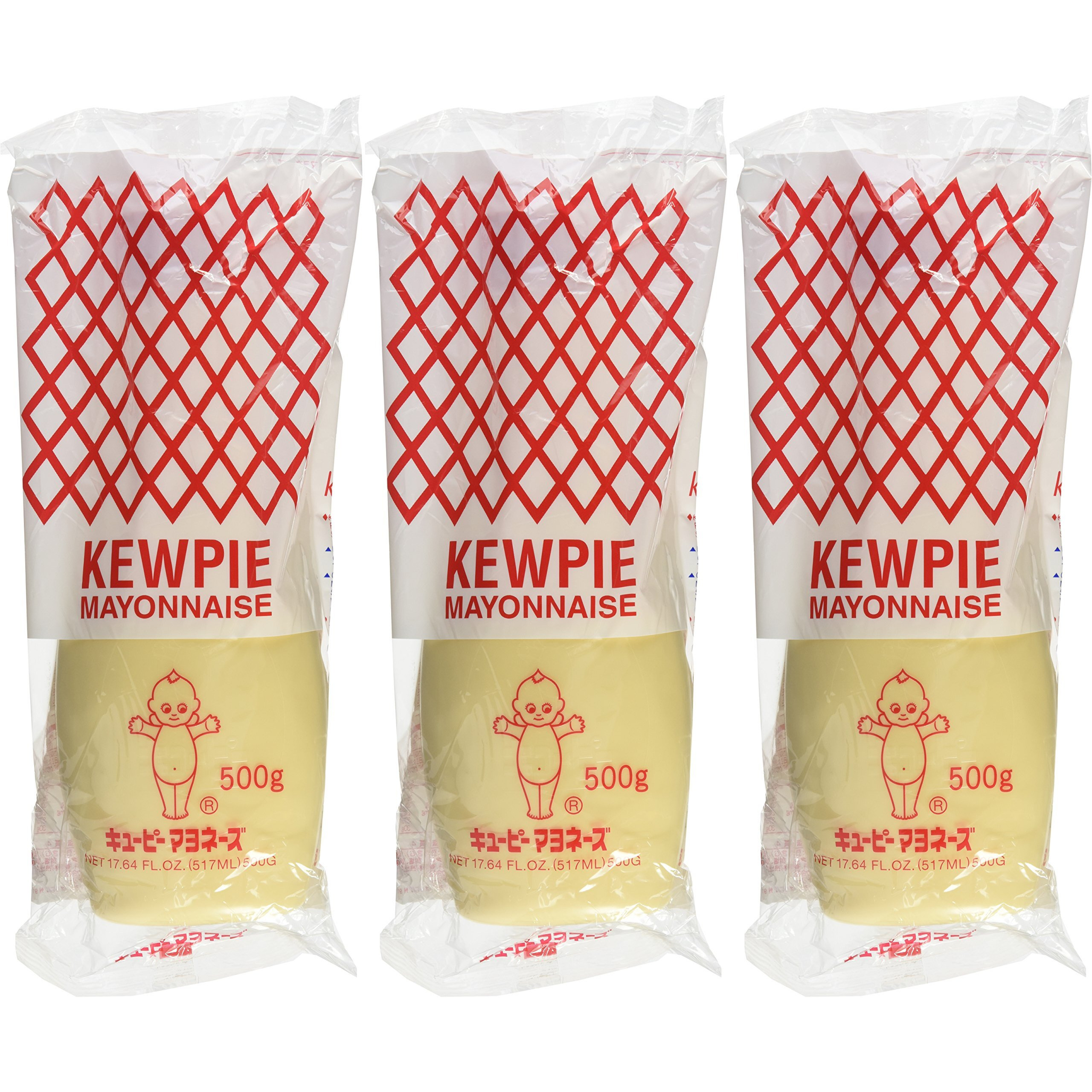 Japanese Kewpie Mayonnaise - 17.64 Oz. (Pack Of 3)