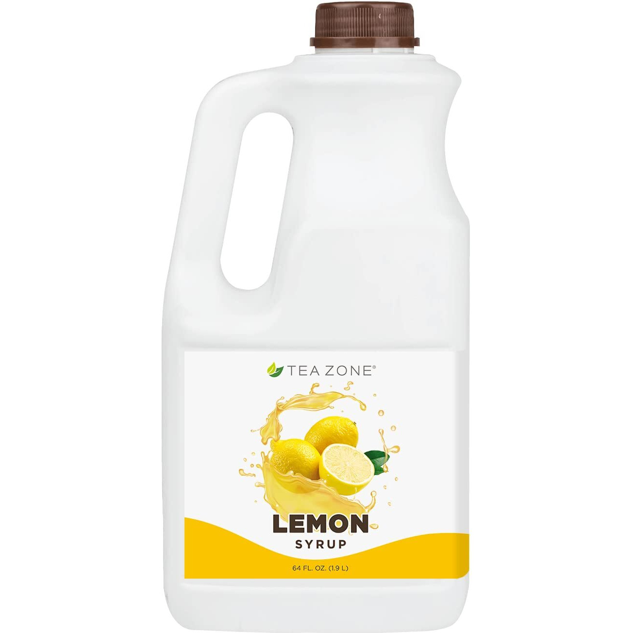 Tea Zone 64 Fl.Oz Lemon Syrup