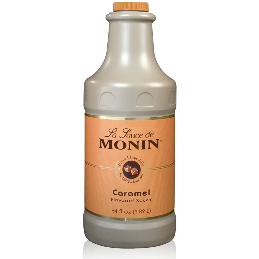 Monin - Gourmet Caramel Sauce, Rich And Buttery, Great For Desserts, Coffee, And Snacks, Gluten-Free, Non-Gmo (64 Ounce)