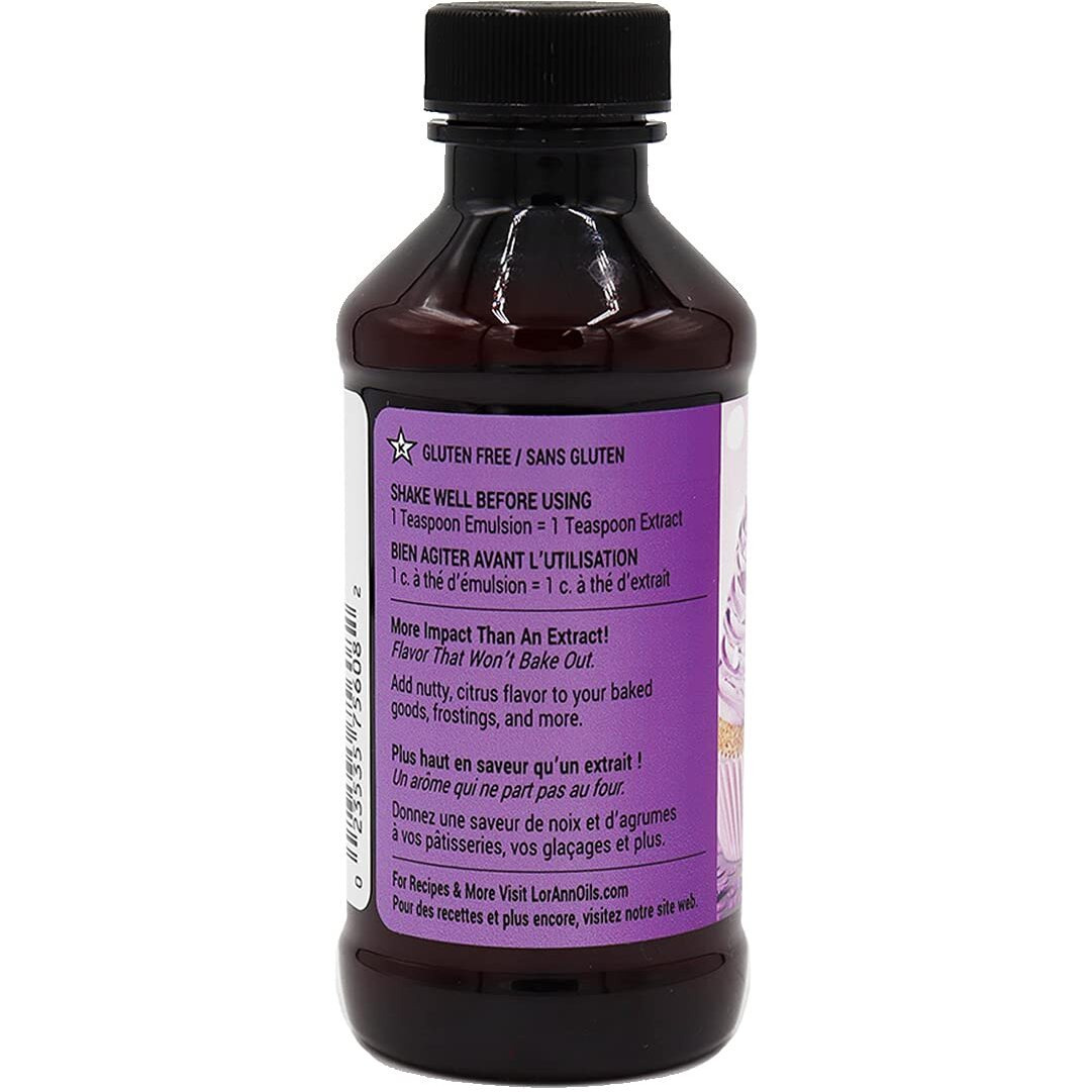 Lorann Oils Princess Cake And Cookie Bakery Emulsion Regal Flavor Blend, Perfect For Enhancing Sweet, Cake-Like Undertones In Baked Goods, Gluten-Free, Keto-Friendly, Unique Flavor Blend Essential