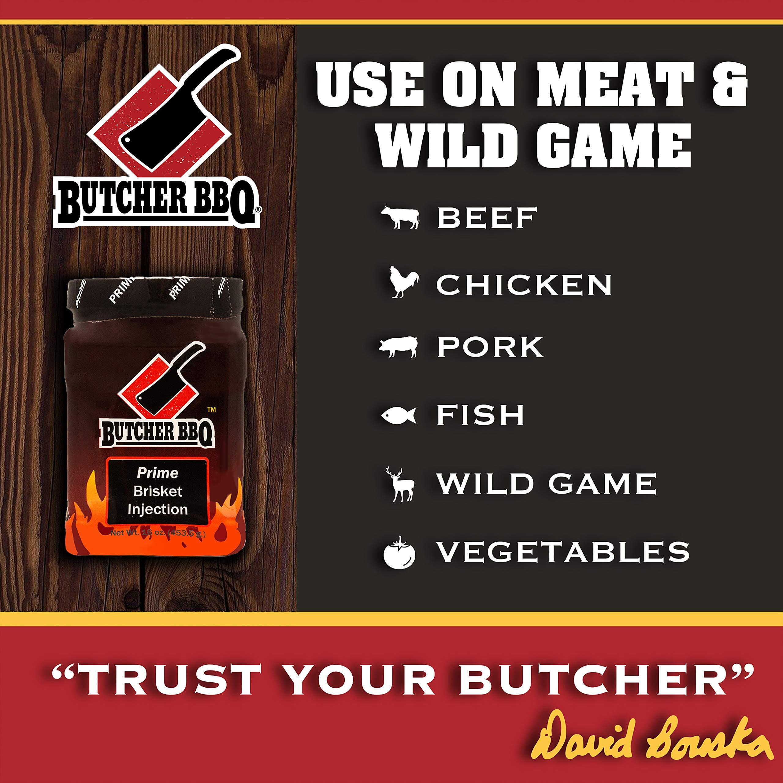 Butcher Bbq Prime Barbecue Brisket Injection-1Lb- Gluten Free