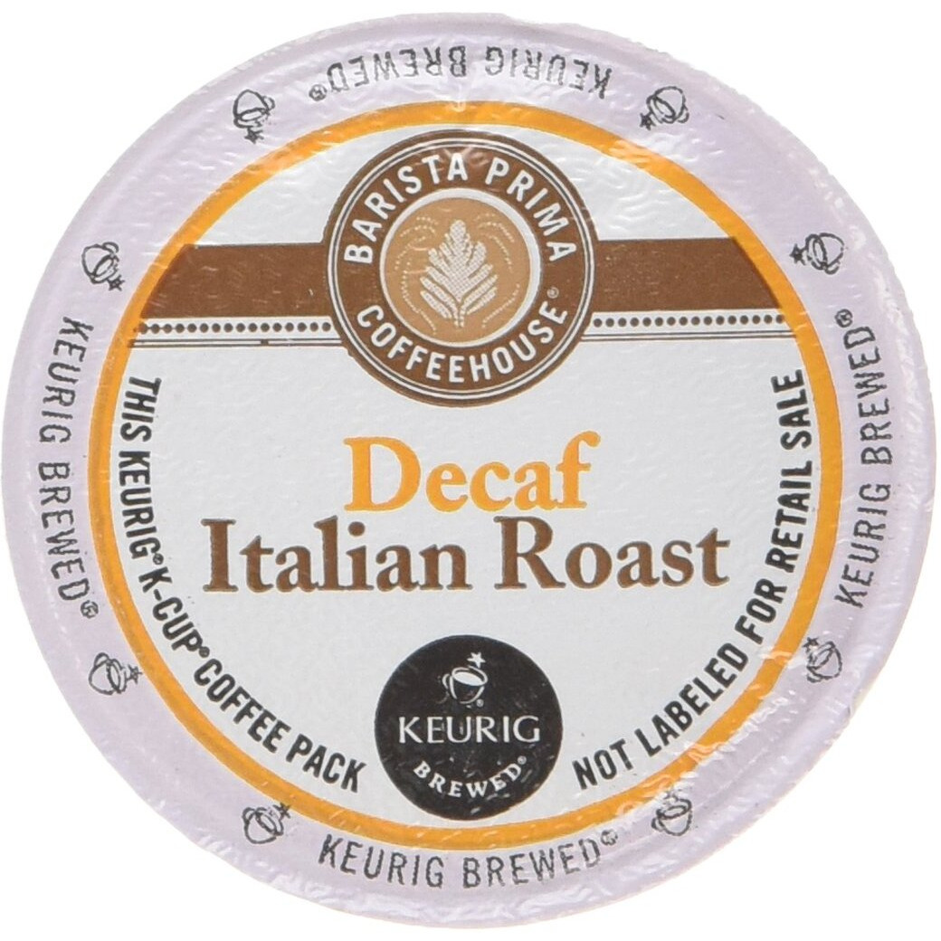Barista Prima Coffee Decaf Italian (1 Box Of 24 K-Cups)