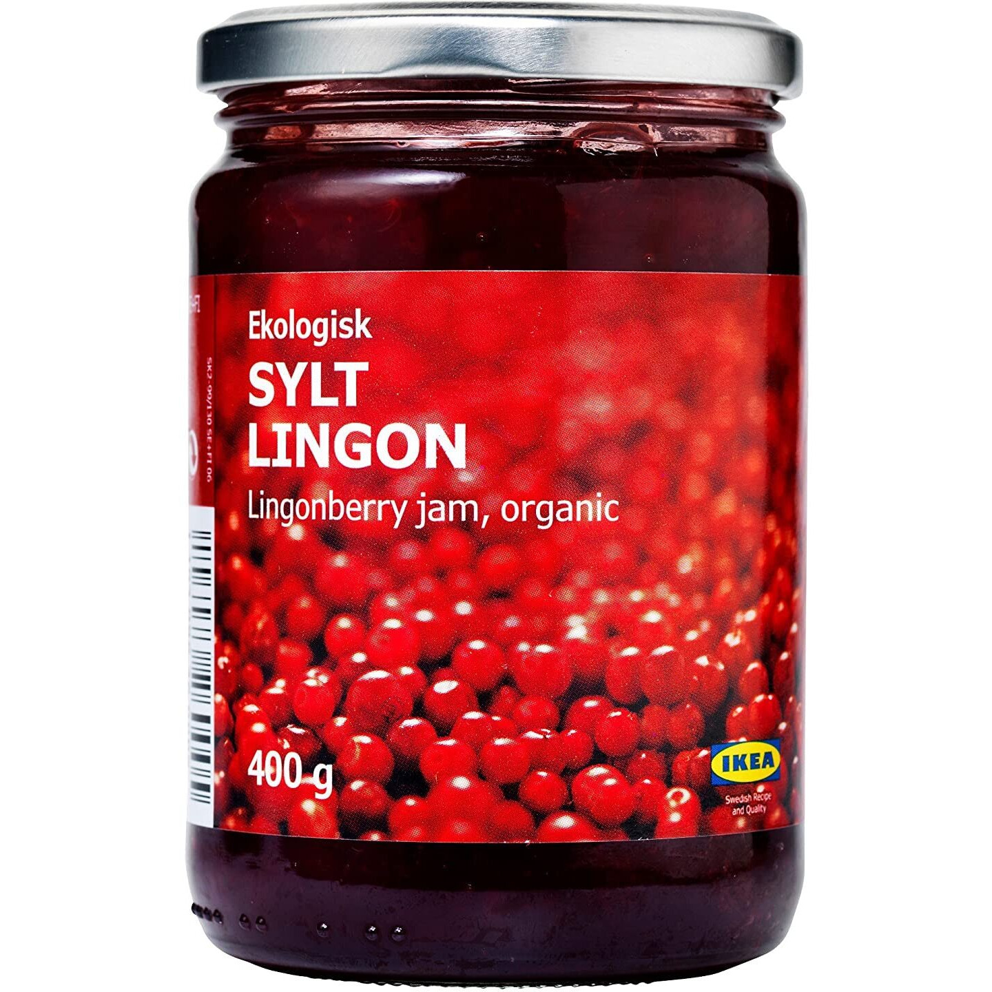 Sylt Lingon, Lingonberry Preserves, Ikea Food, 14.1 Oz Jar - Super Fruit