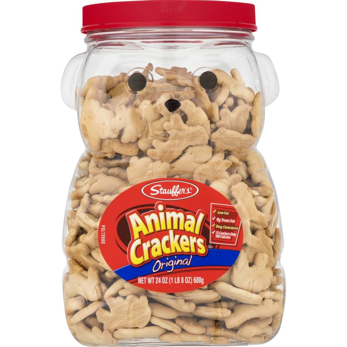 Stauffers Animal Crackers 24 Oz. Bear Jug (2 Containers) (Original Version) - Pack Of 2