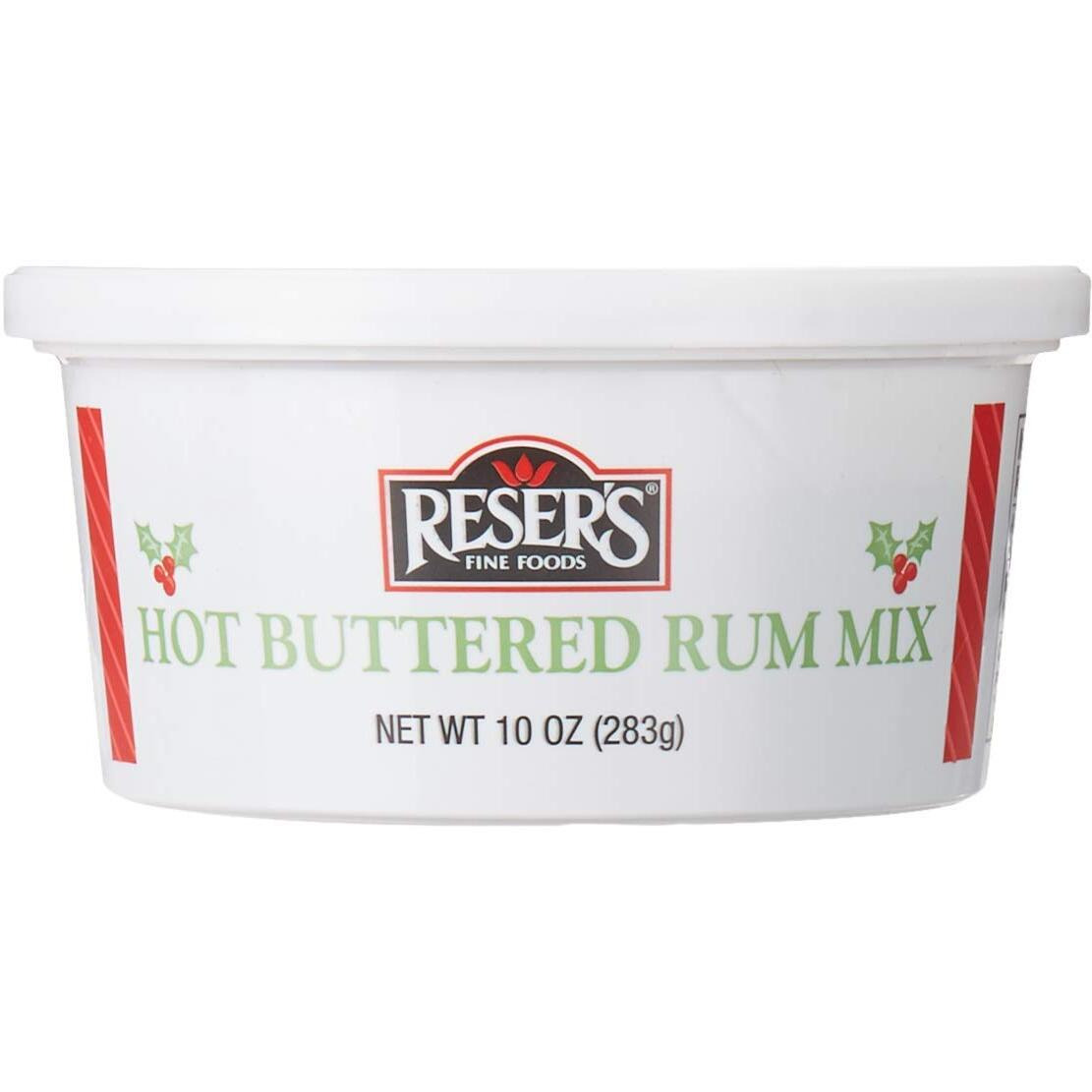 Reser's Gourmet Hot Buttered Rum Mix 10 Oz.Tub