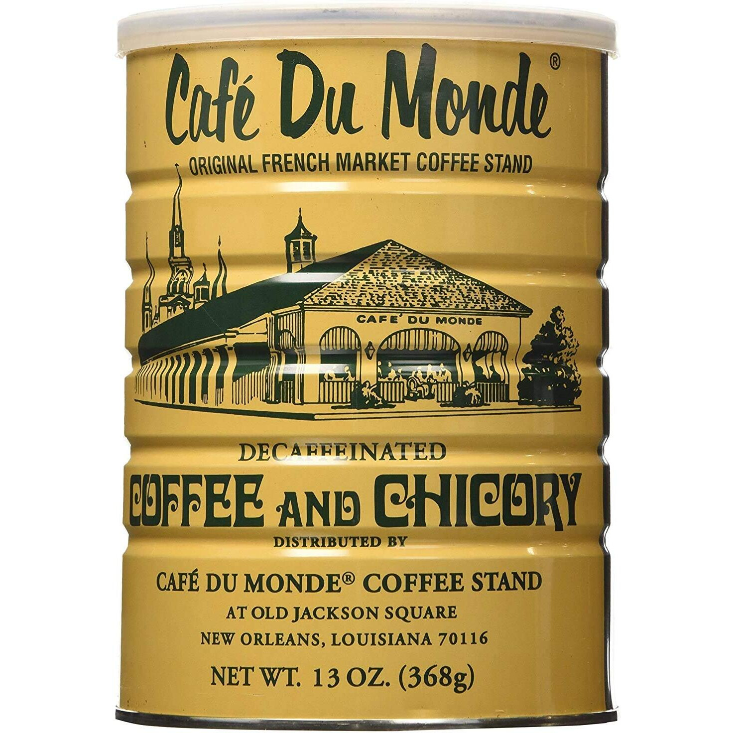Cafe Du Monde Coffee Decaf And Chicory, 13 Ounce (Pack Of 3)