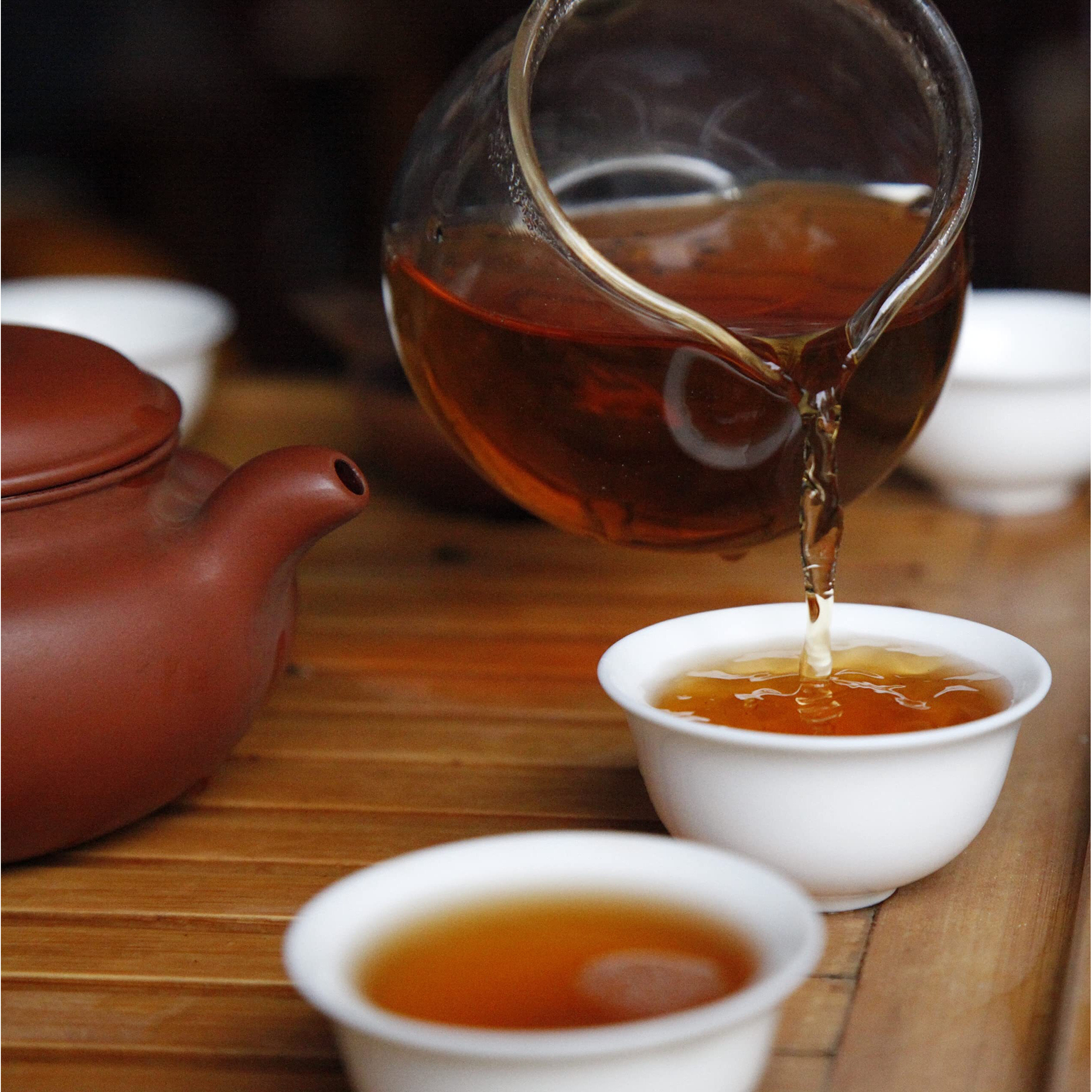 Palais Des Th  S - Fleur De Geisha - Premium Green Tea With Cherry Blossom Flavors - 20 Count Biodegradable Tea Bags Box