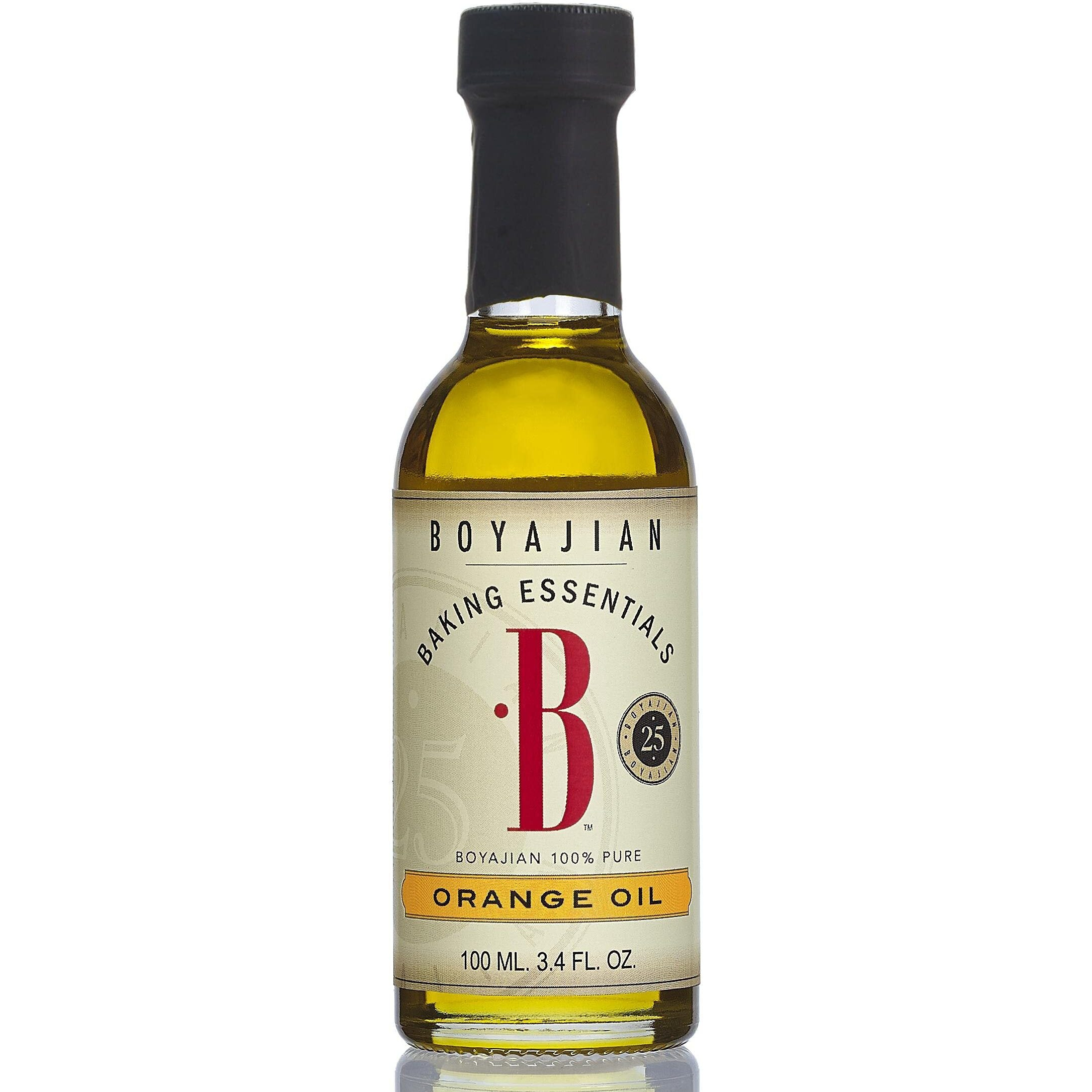 Boyajian Pure Orange Oil, 3.4 Fluid Ounce - Set Of 2.