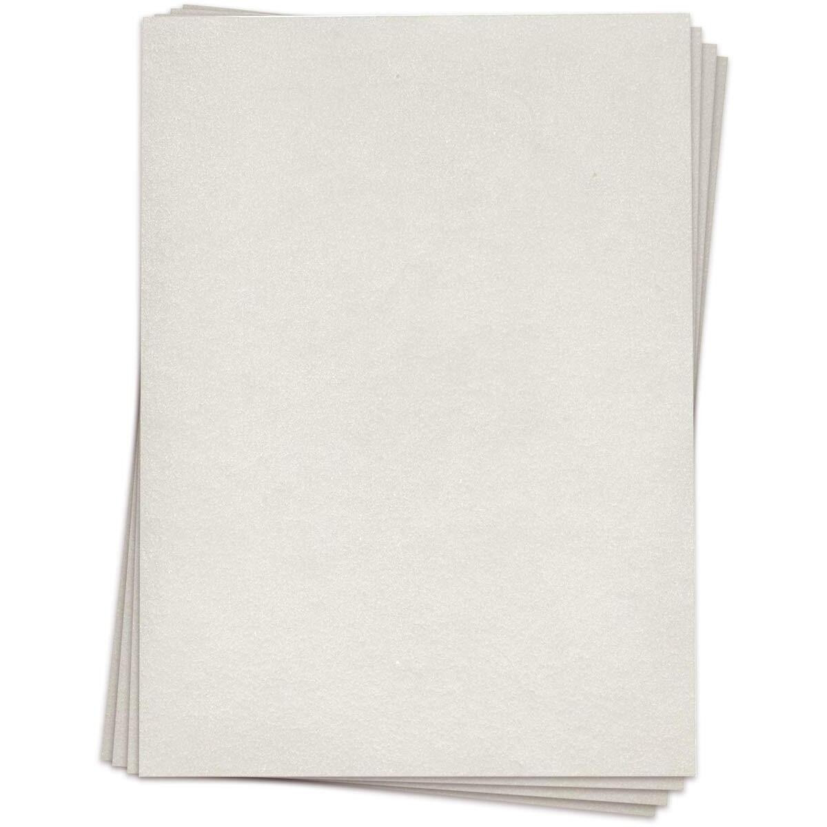 Oasis Supply 100 Piece Edible Rectangle Wafer Paper Pack, 8"" By 11"", White