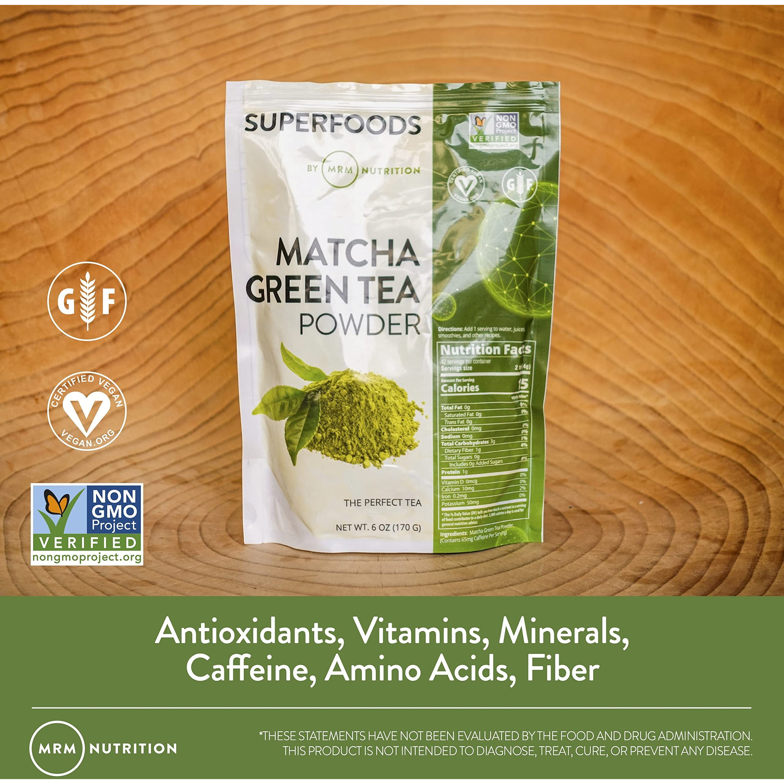 Mrm Super Foods - Matcha Green Tea Powder, 6 Ounce