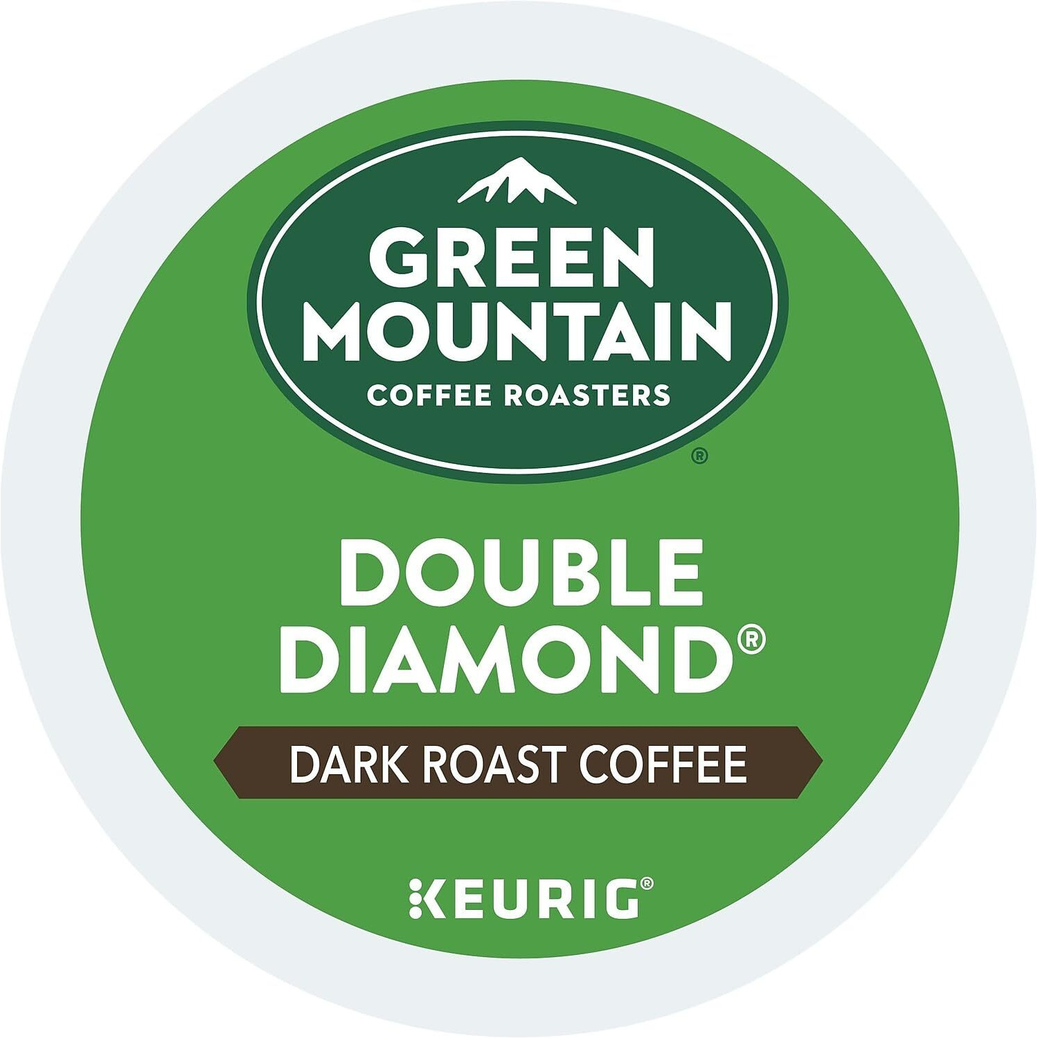 Green Mountain Coffee Roasters Double Diamond, Single-Serve Keurig K-Cup Pods, Dark Roast Coffee Pods, 96 Count