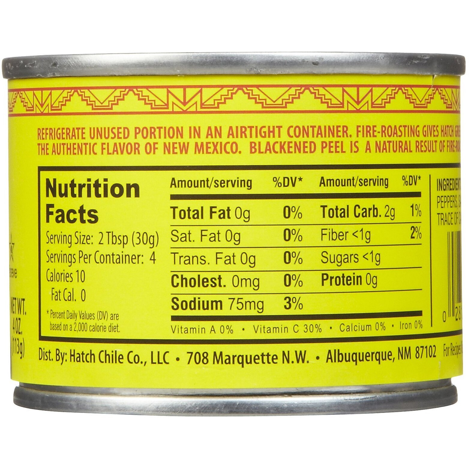 Hatch Diced Hot Green Chilies, 4 Oz, 3 Pk