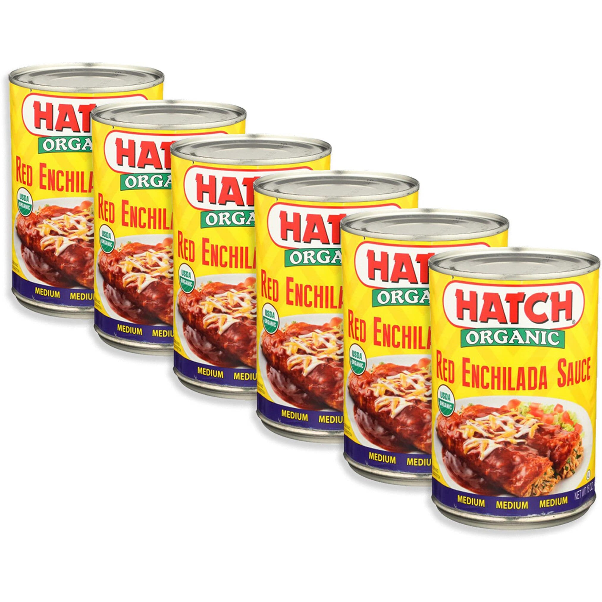 Hatch Red Enchilada Sauce Medium (15Oz, Pack Of 6)