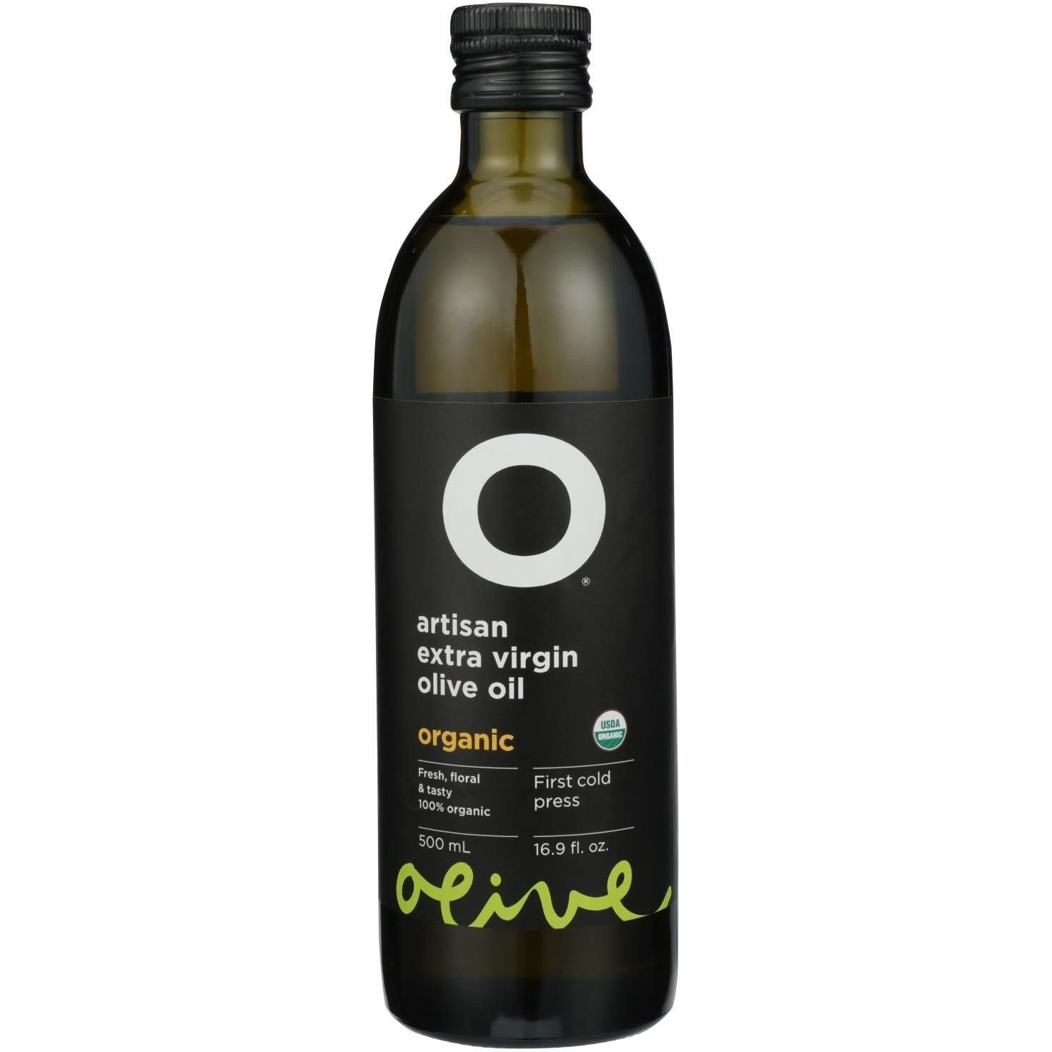 O Olive Oil - 100% Organic Extra Virgin Olive Oil - Case Of 6 - 16.9 Fl Oz(D0102Hxxmcy.)